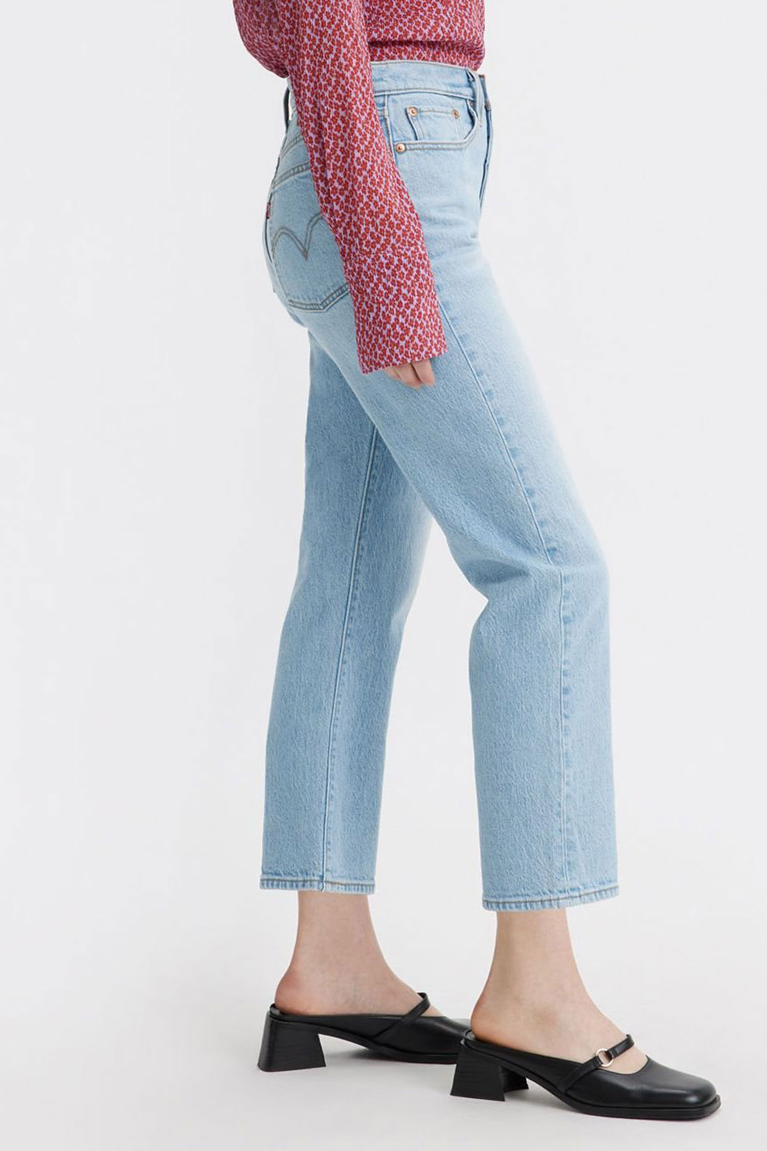 Женские голубые джинсы Wedgie Straight 5