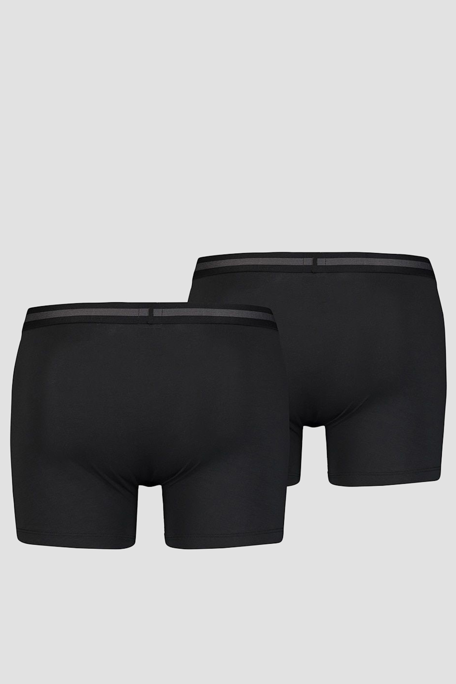 Мужские черные боксеры (2 шт) 2