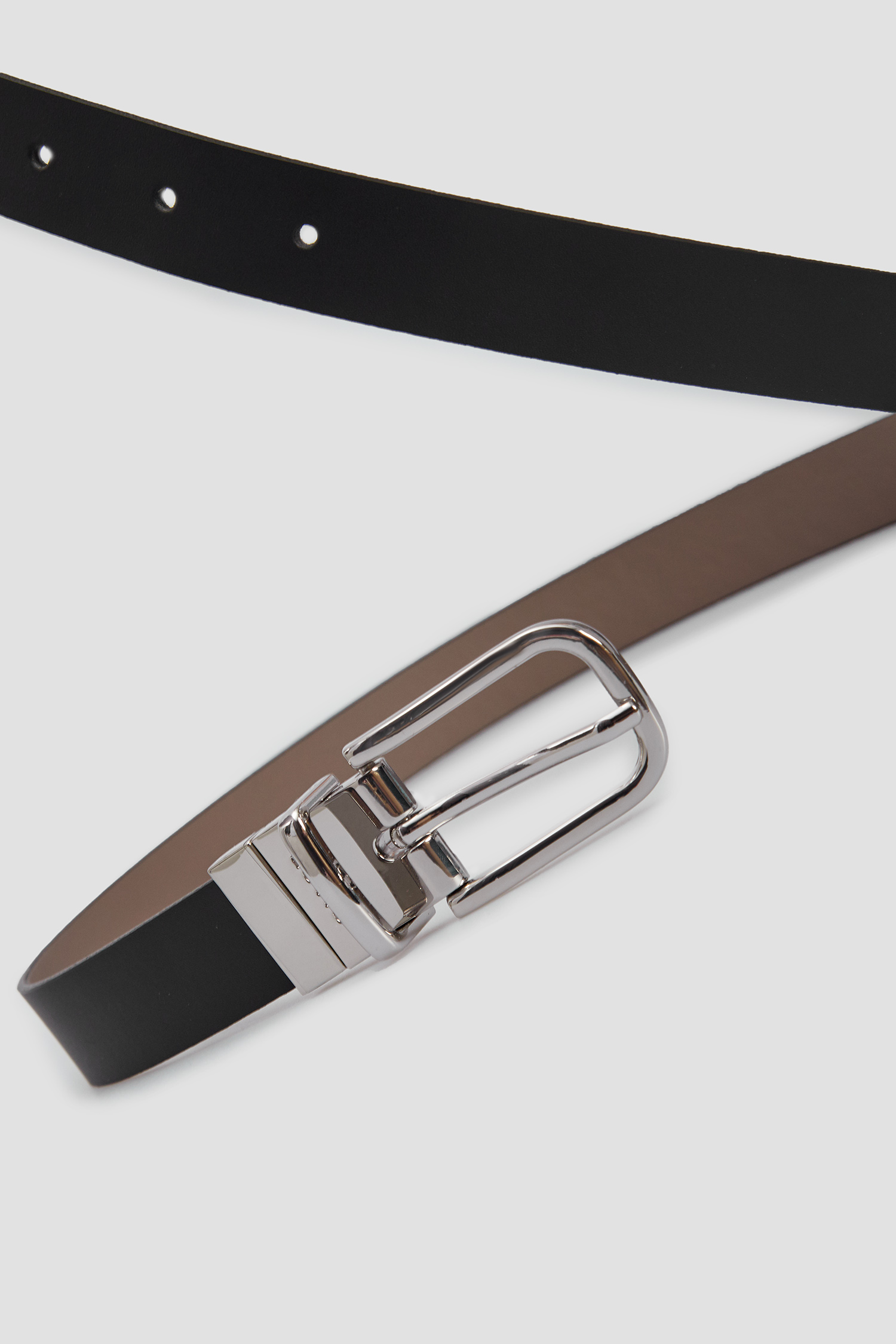 Женский кожаный двусторонний ремень 5