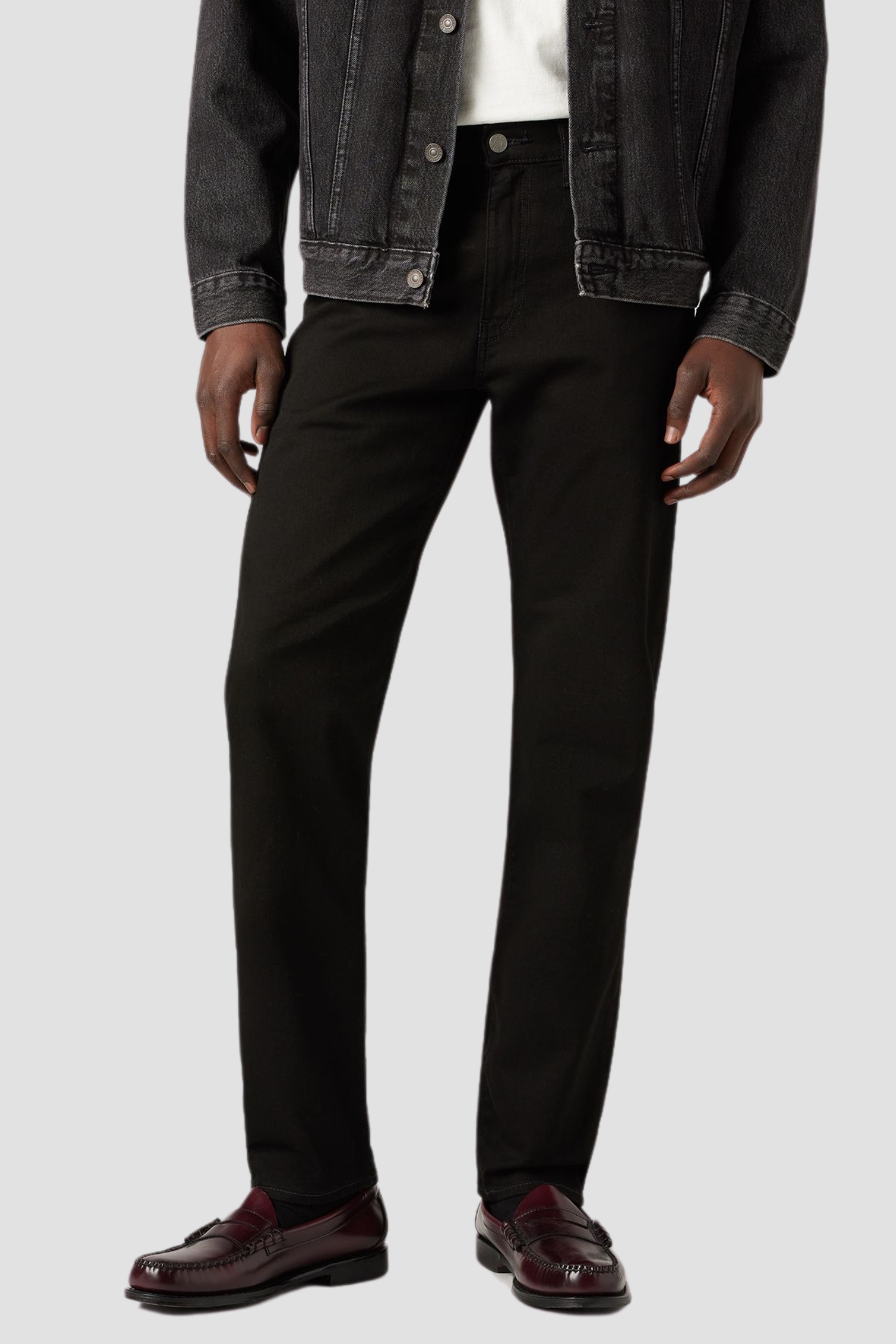 Мужские черные джинсы 502® Taper 1