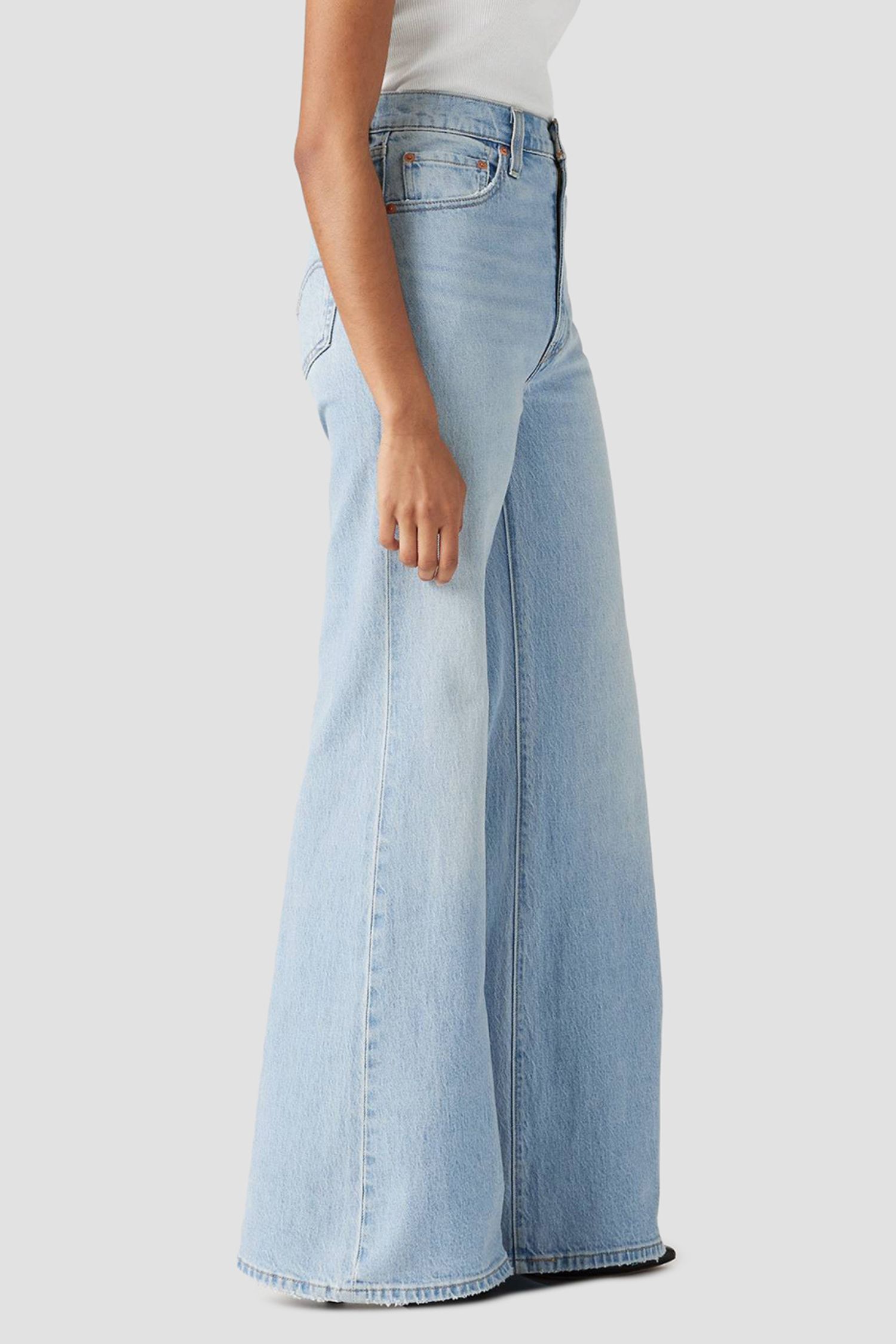 Женские голубые джинсы Ribcage 4