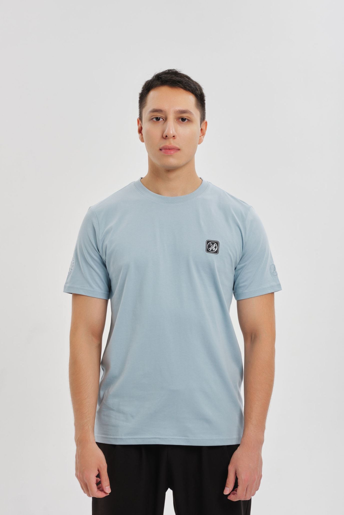 Голубая футболка SHANYRAQ (Унисекс) 2