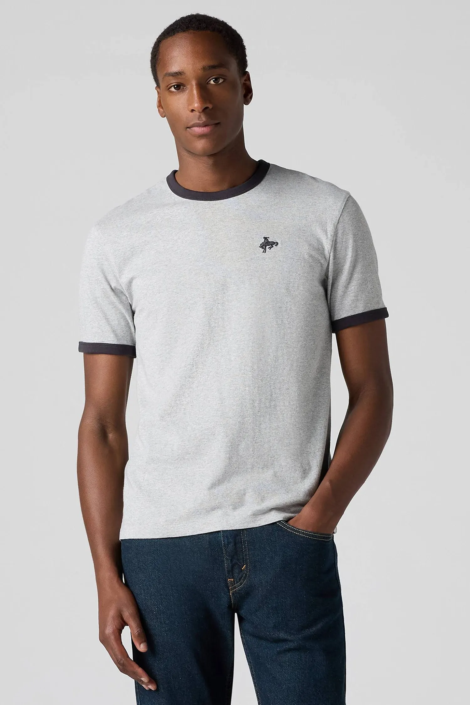 Мужская серая футболка 1