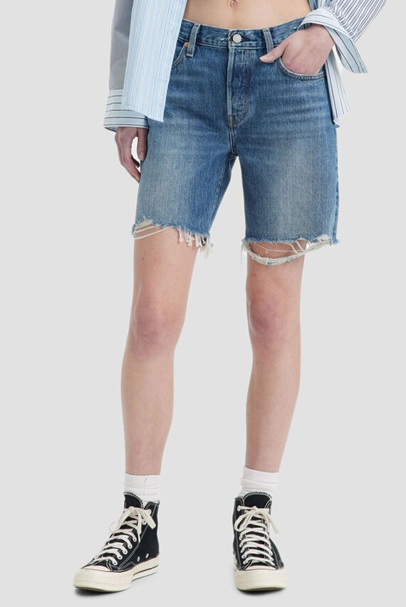 Женские синие джинсовые шорты 501® 90's Levi's Женские синие джинсовые шорты 501® 90's Levi's