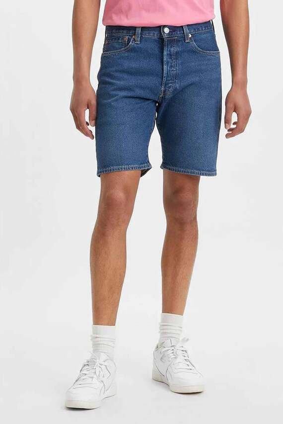 Мужские синие джинсовые шорты 501® Levi's