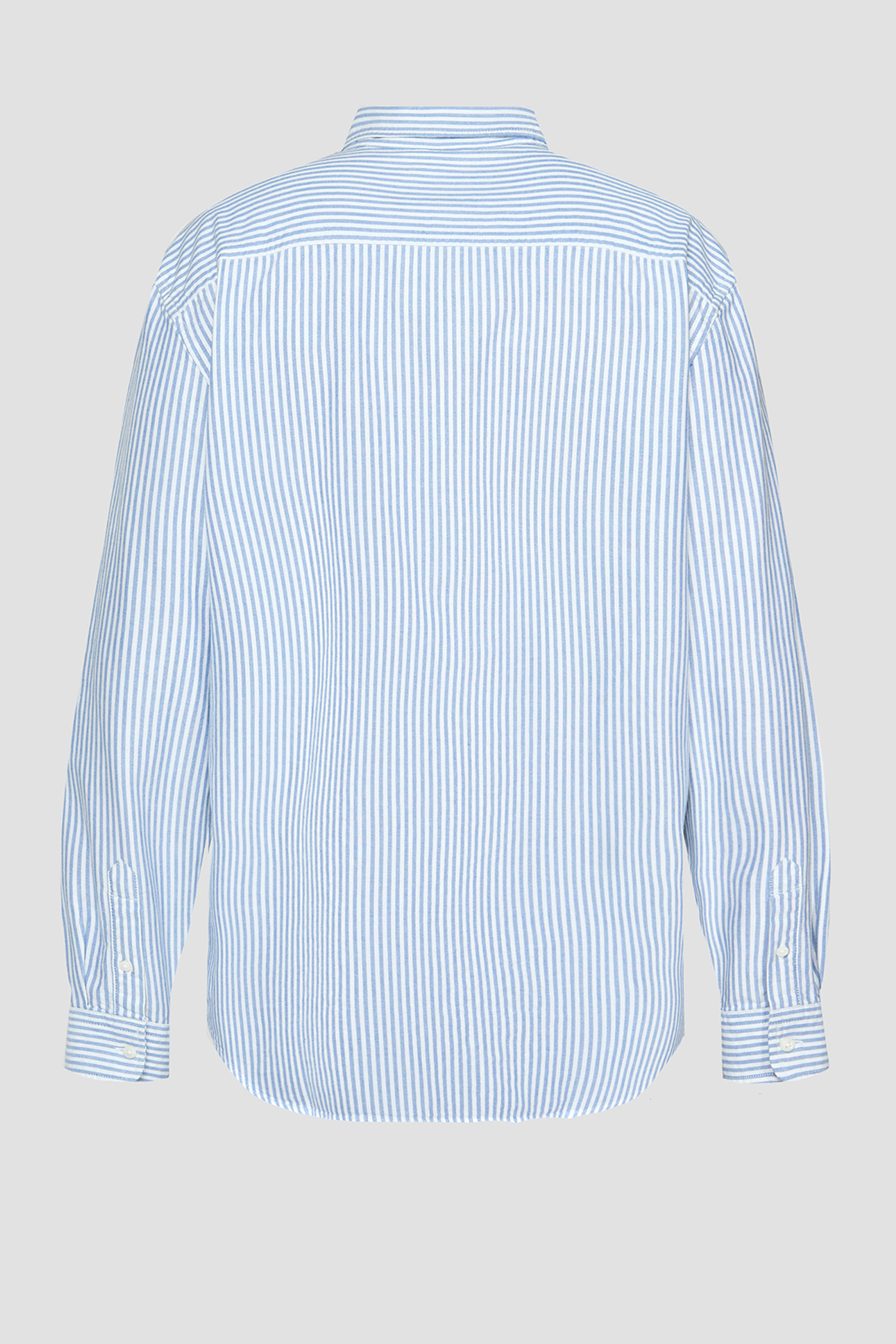 Мужская рубашка в полоску 4