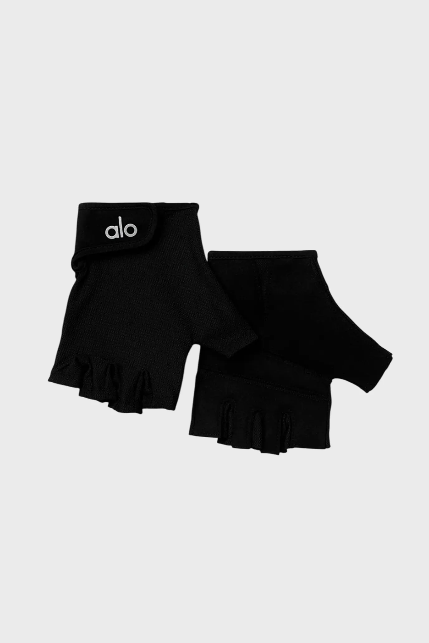 Alo Yoga Power Moves Workout Gloves Black 1