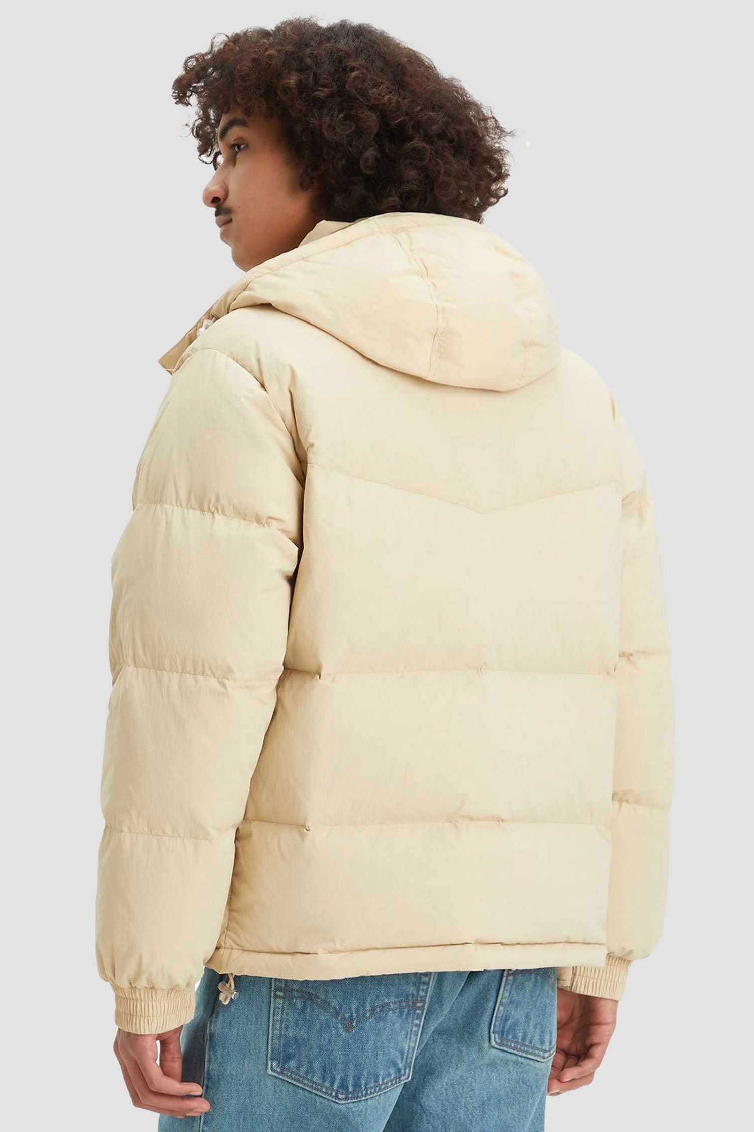 Мужская бежевая куртка 3