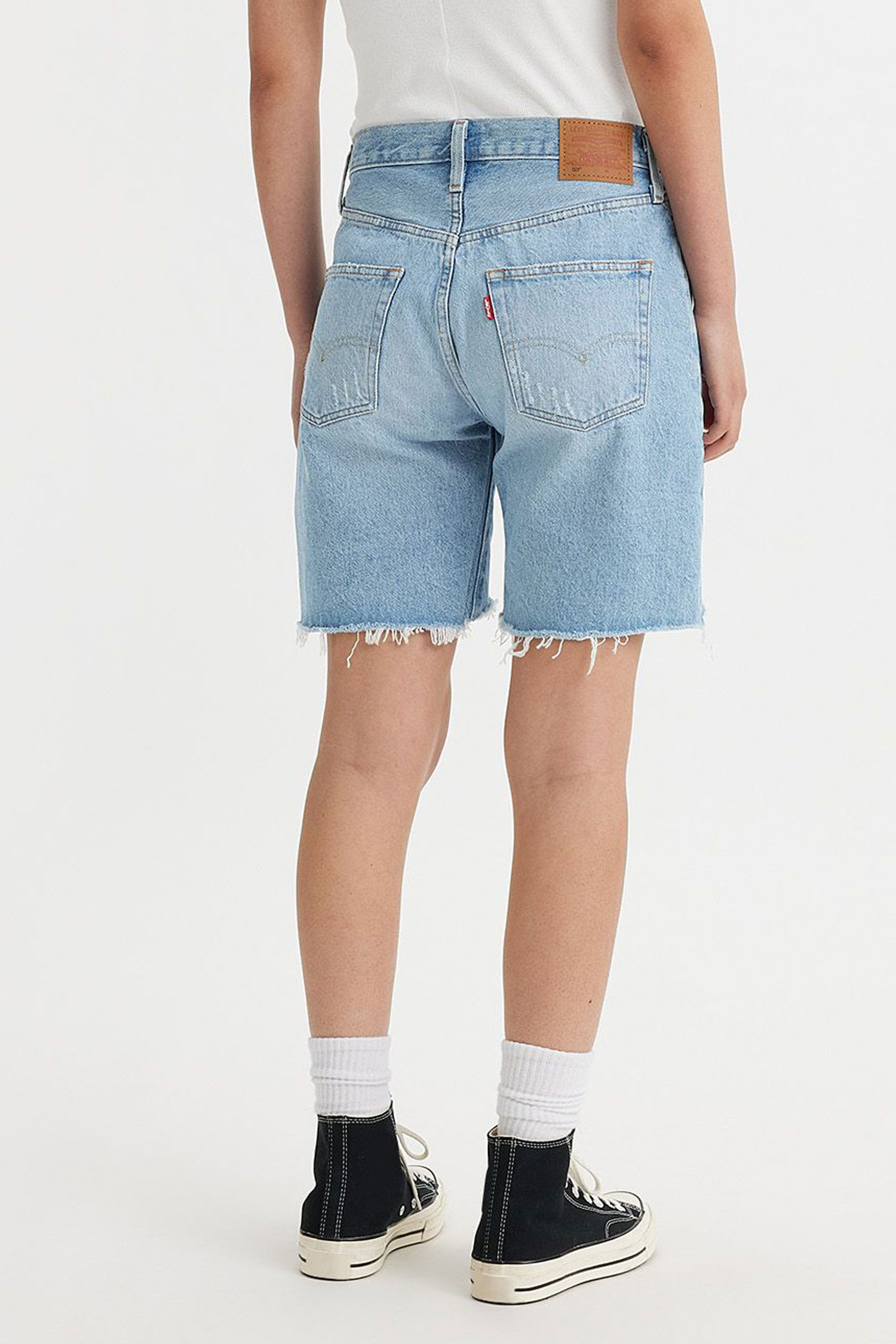 Женские голубые джинсовые шорты 501® '90s 3