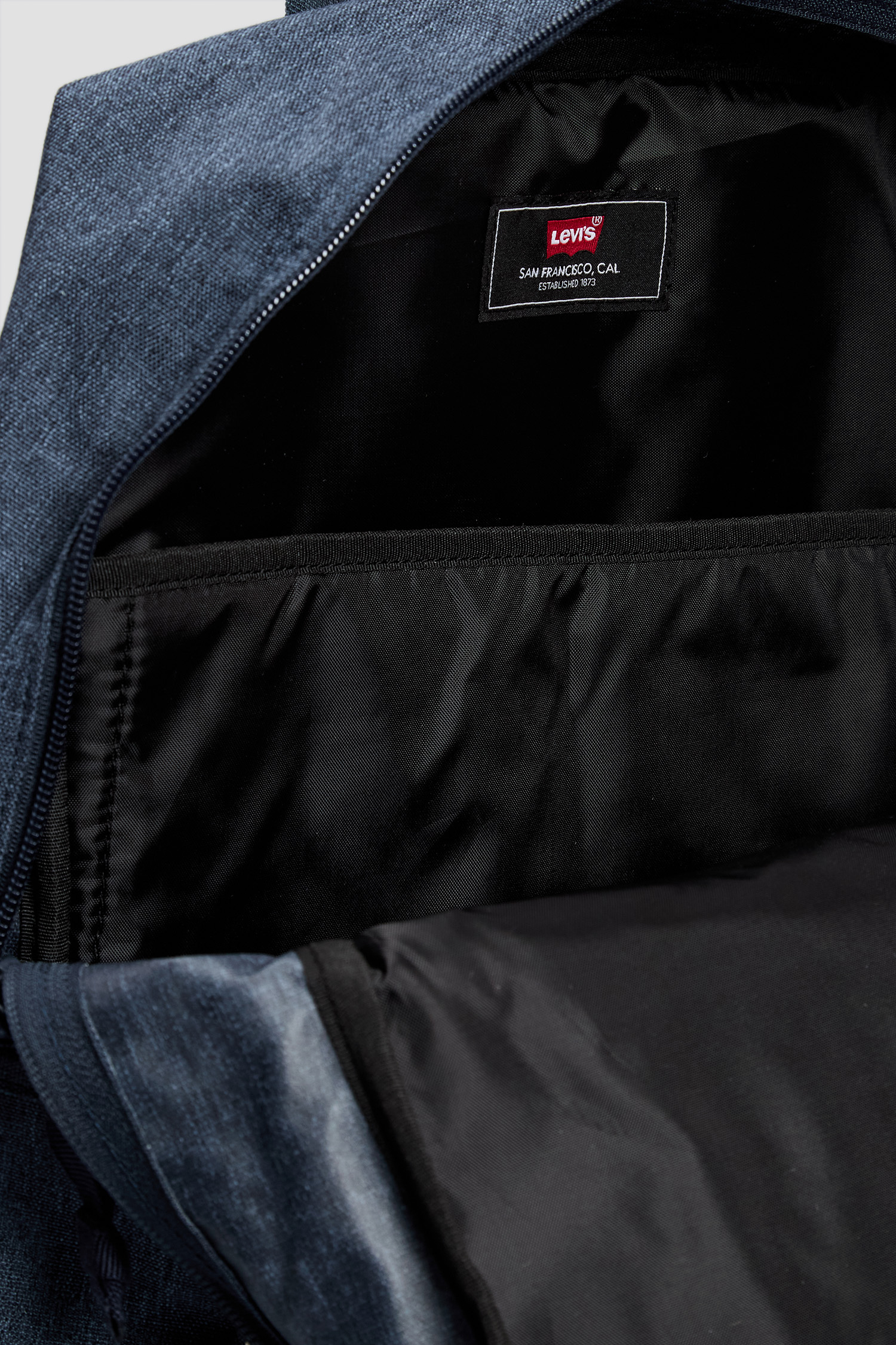 Синий джинсовый рюкзак 4