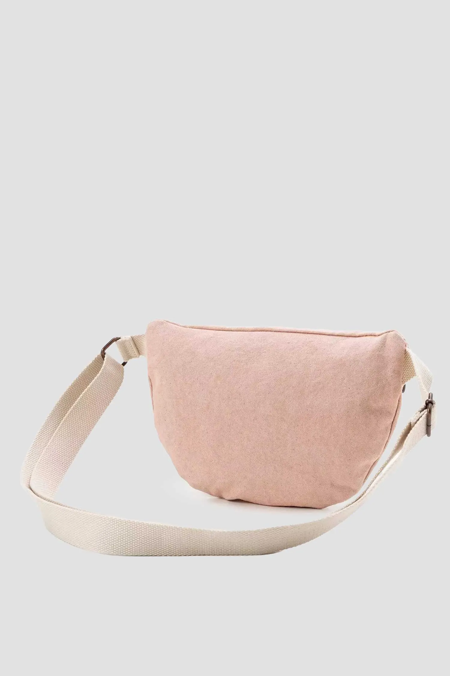 Женская розовая поясная сумка 2