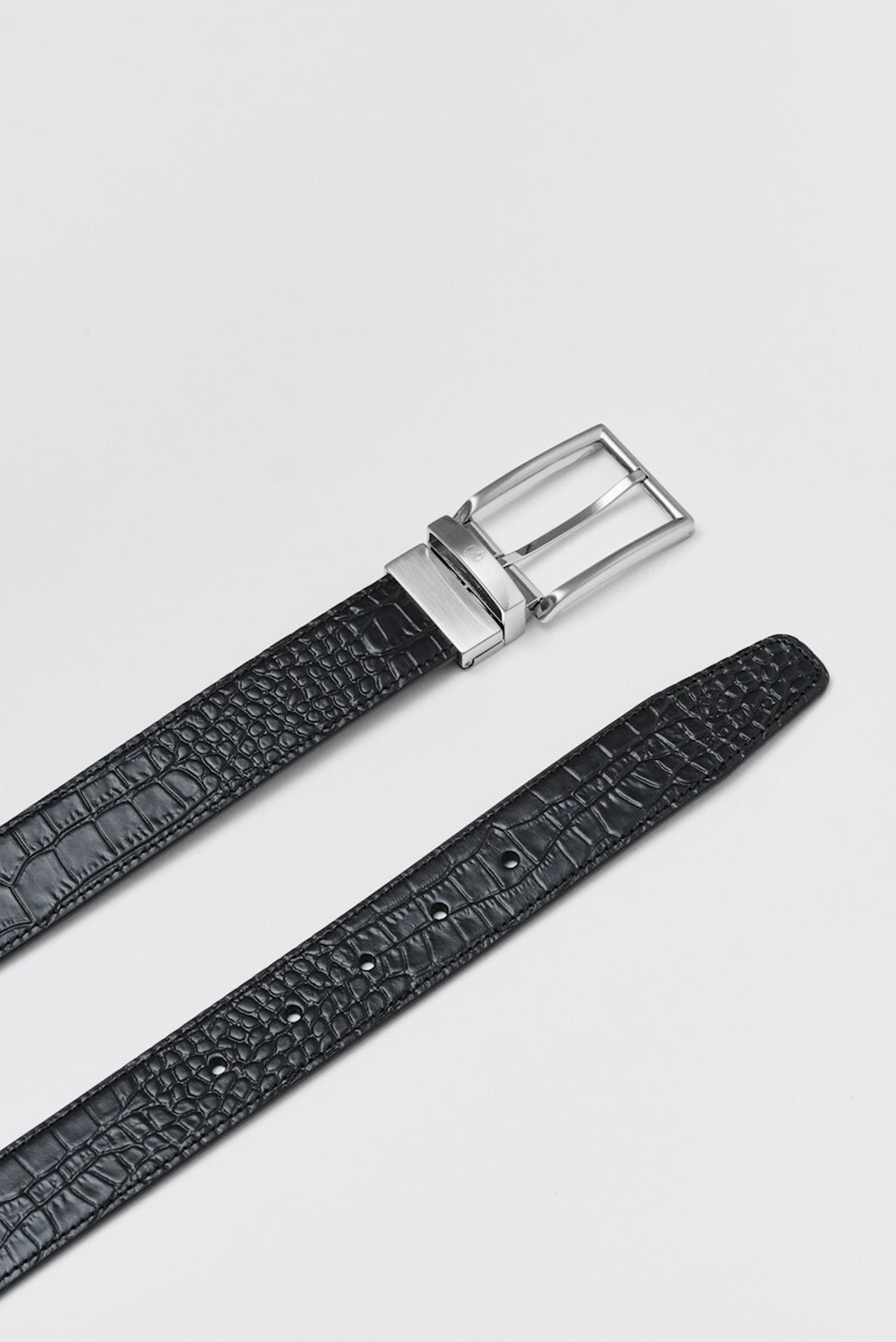 Мужской черный ремень 35ММ 2