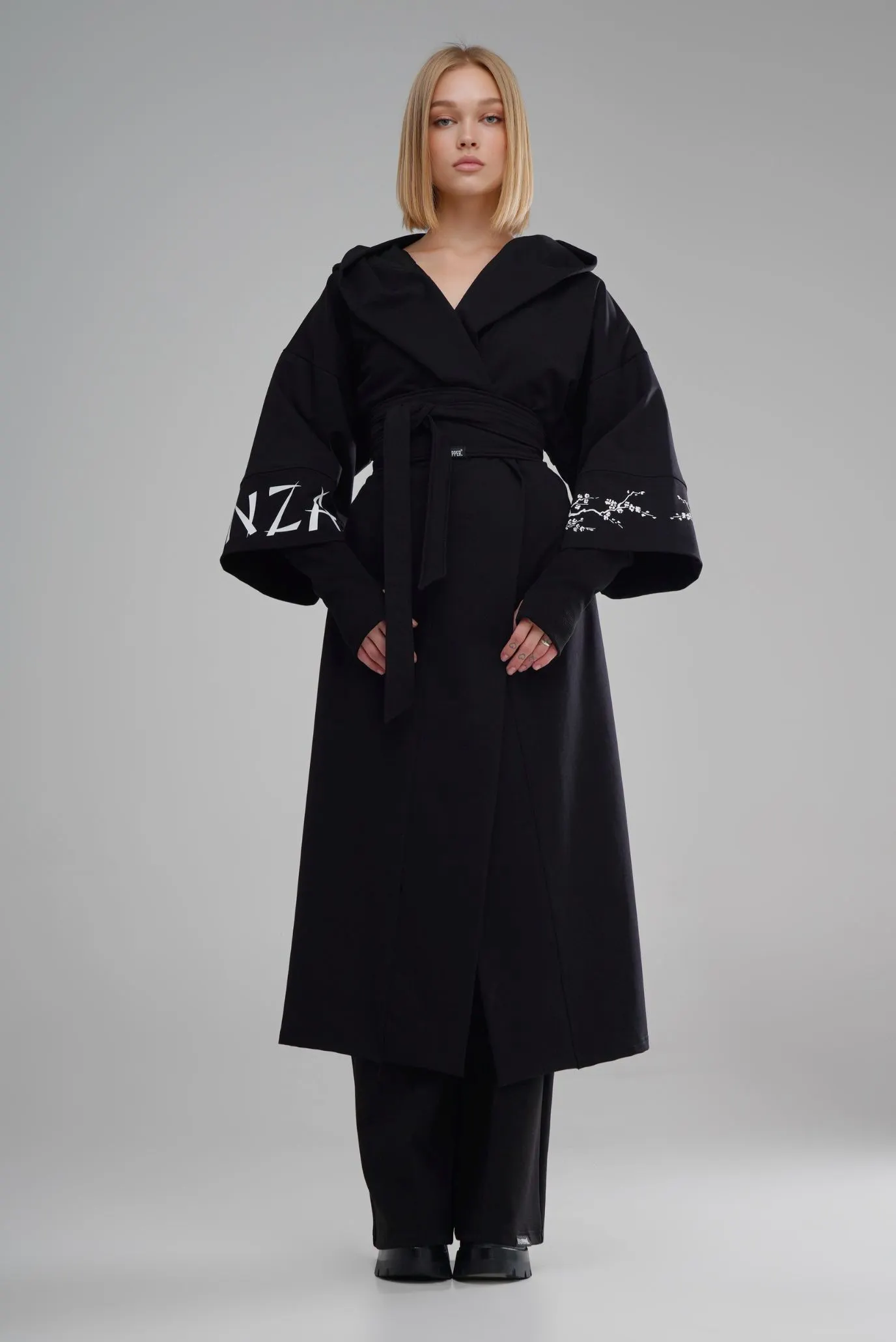 Кимоно мантия  GINZA BLACK 2