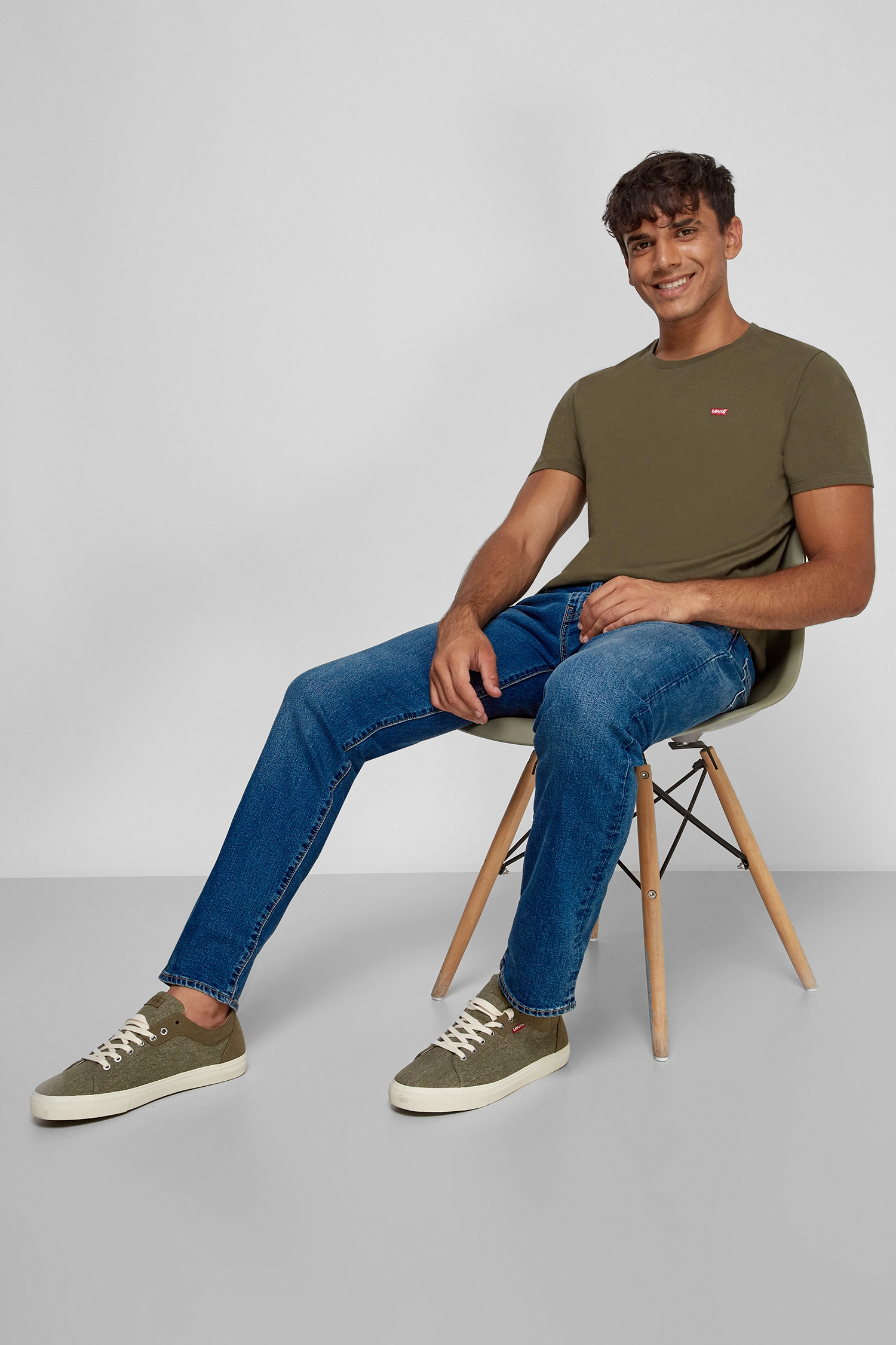 Мужская зеленая футболка 6