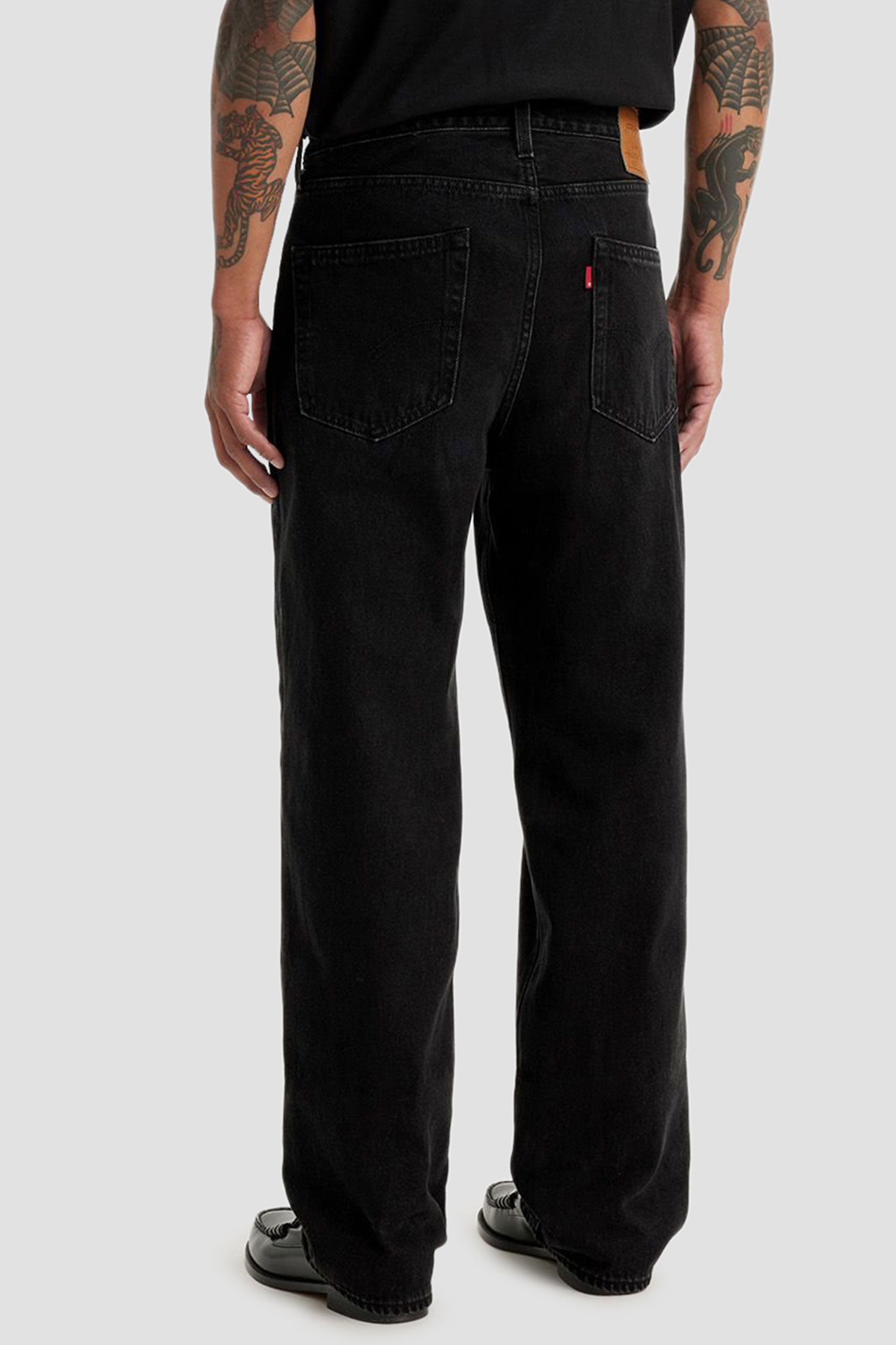 Мужские черные джинсы 568™ Loose Straight 3