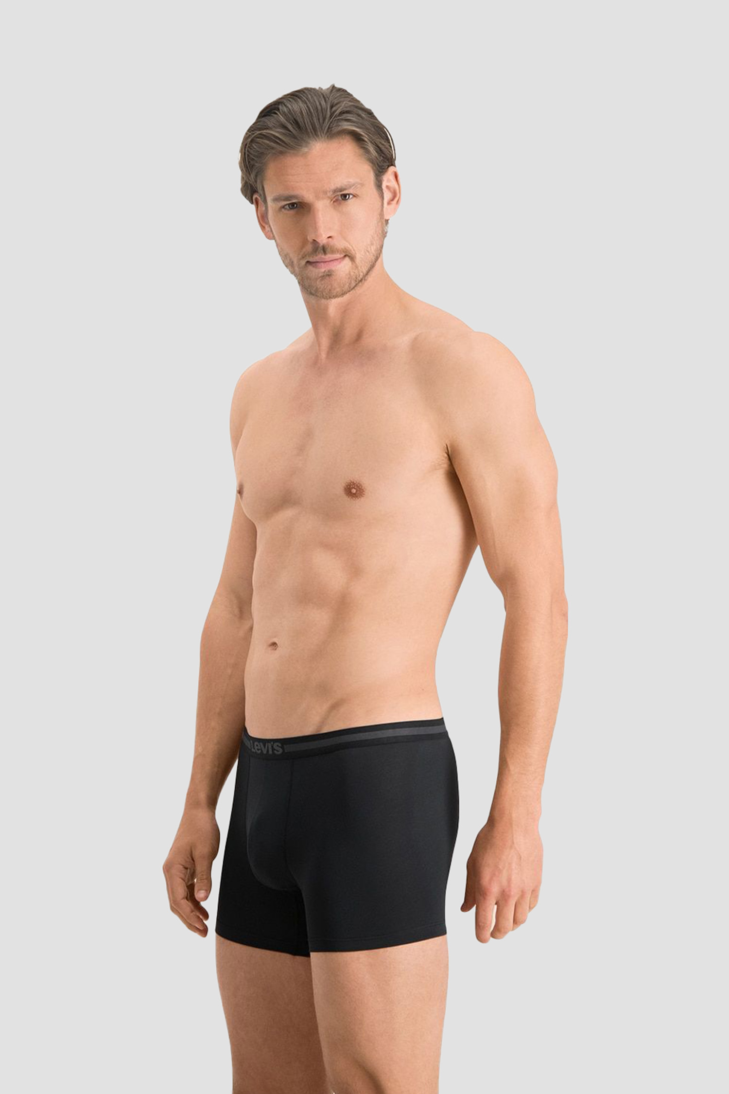 Мужские черные боксеры (2 шт) 5