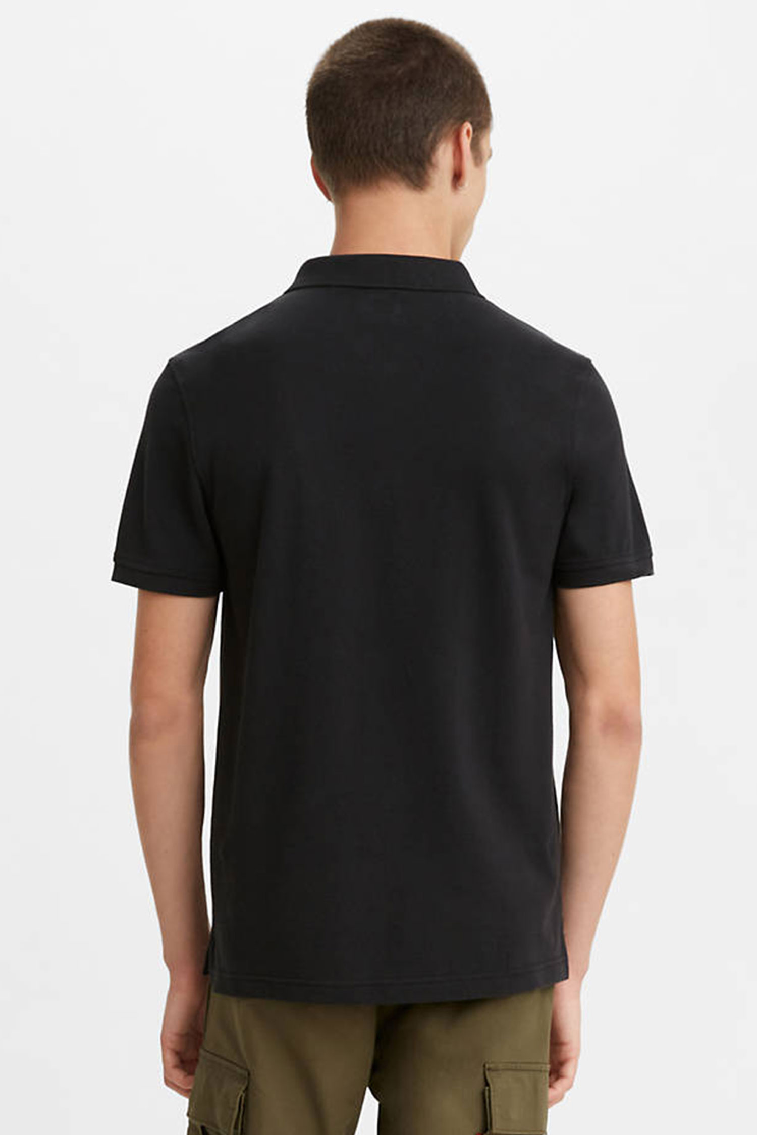 Мужское черное поло 3