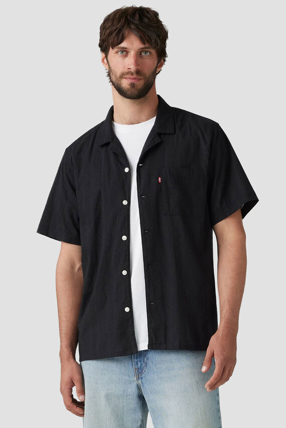 Мужская черная рубашка Levi's