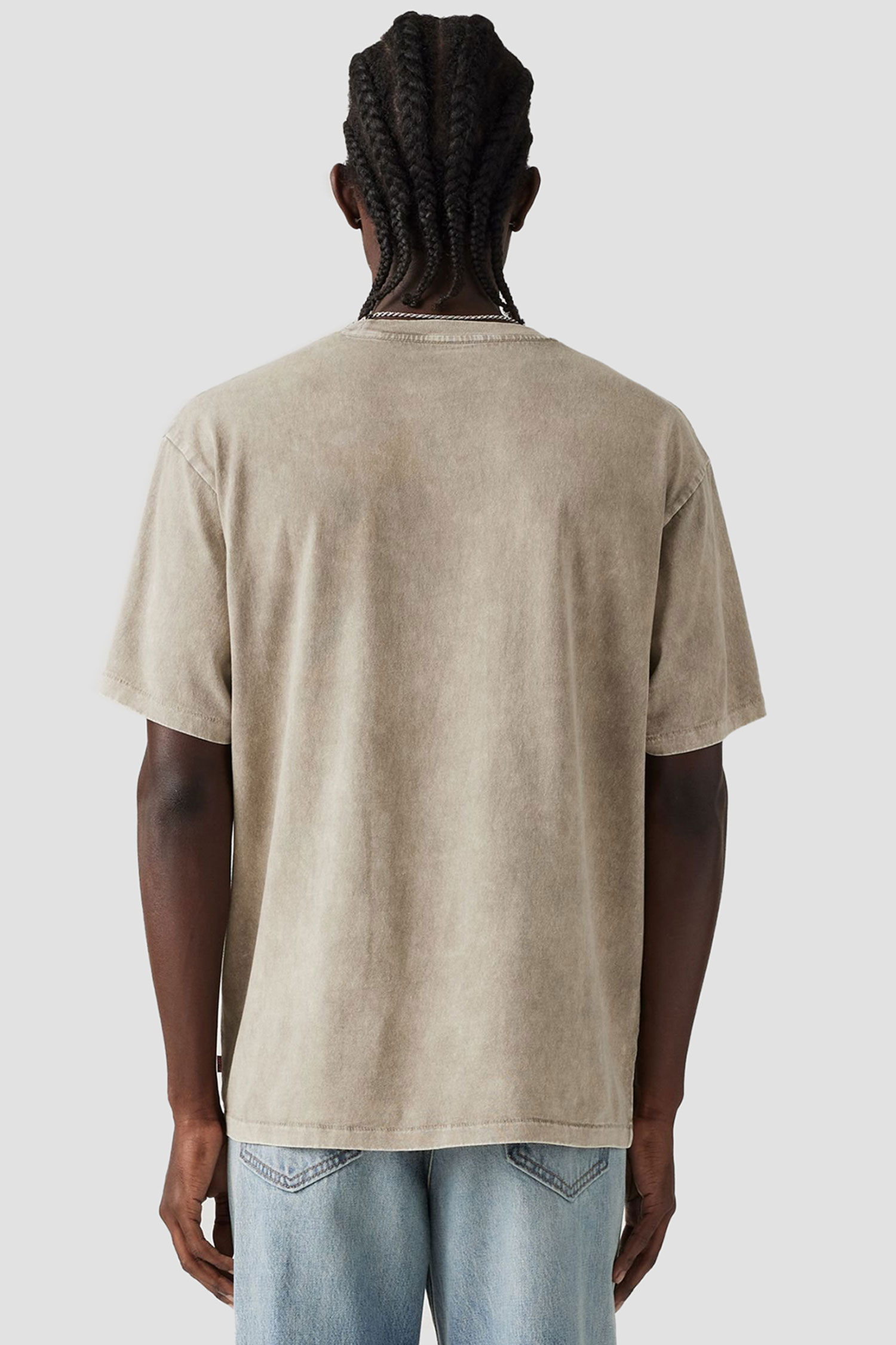 Мужская бежевая футболка 3