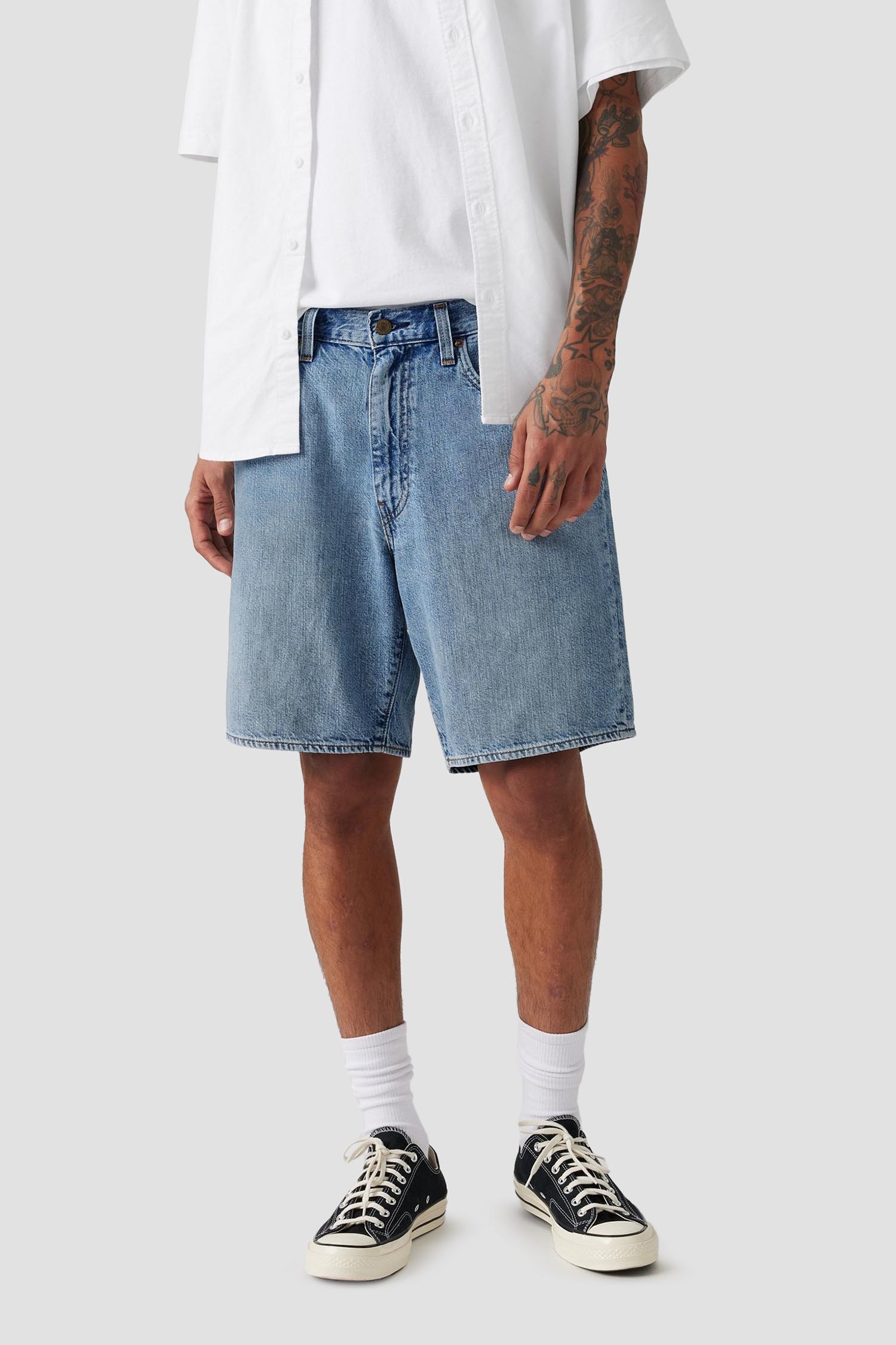 Мужские синие джинсовые шорты  468™ Stay Loose 5