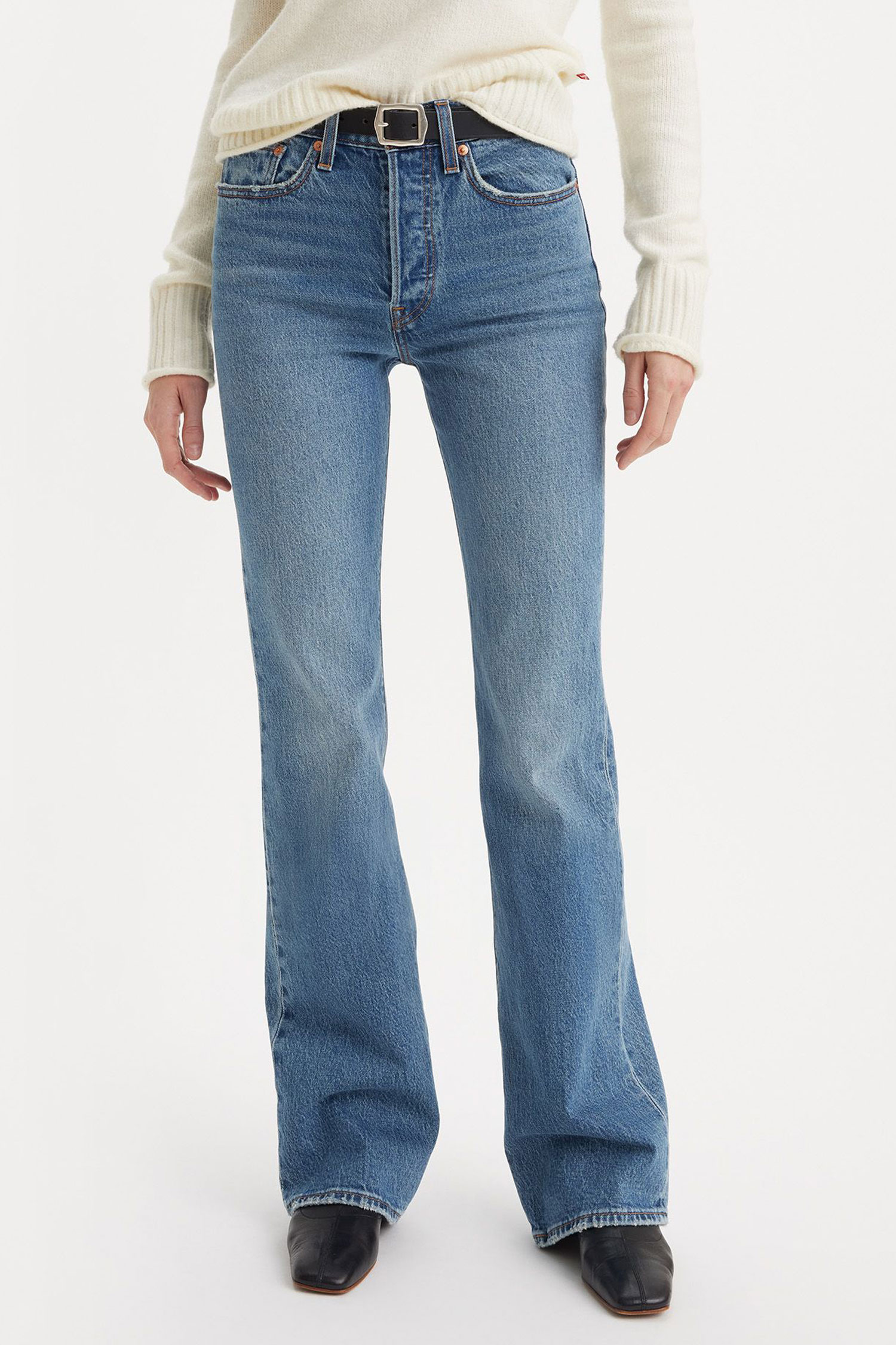 Женские синие джинсы Wedgie Bootcut 1