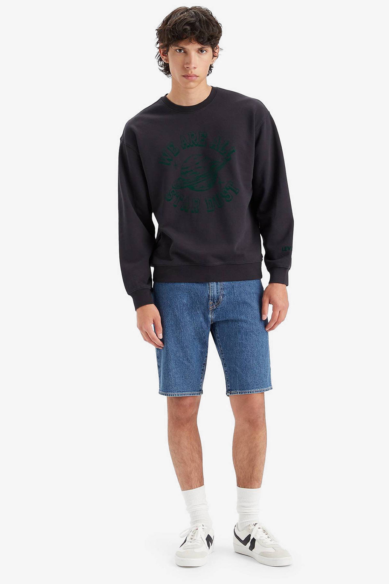 Мужские синие джинсовые шорты 405™ 6