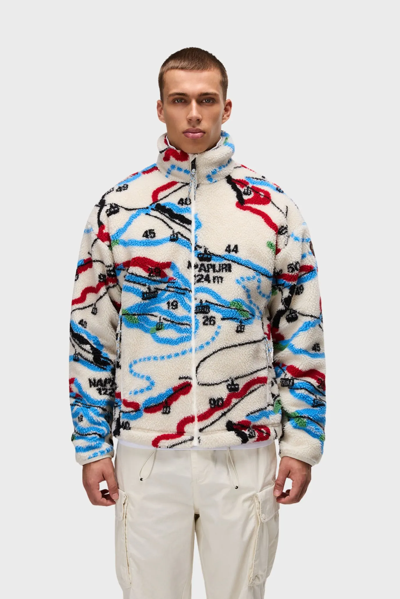 Мужская разноцветная толстовка 1