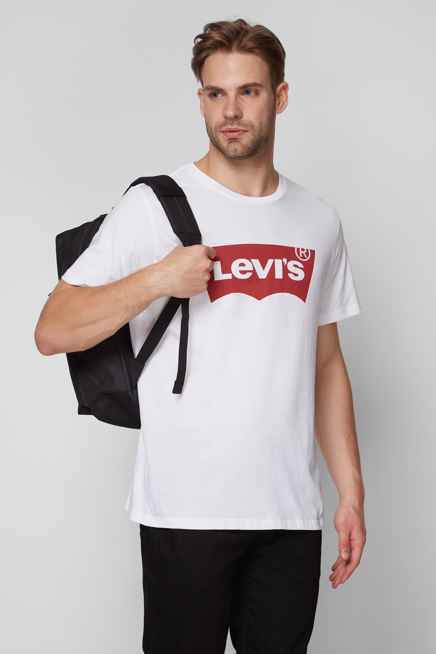 Мужская белая футболка 4