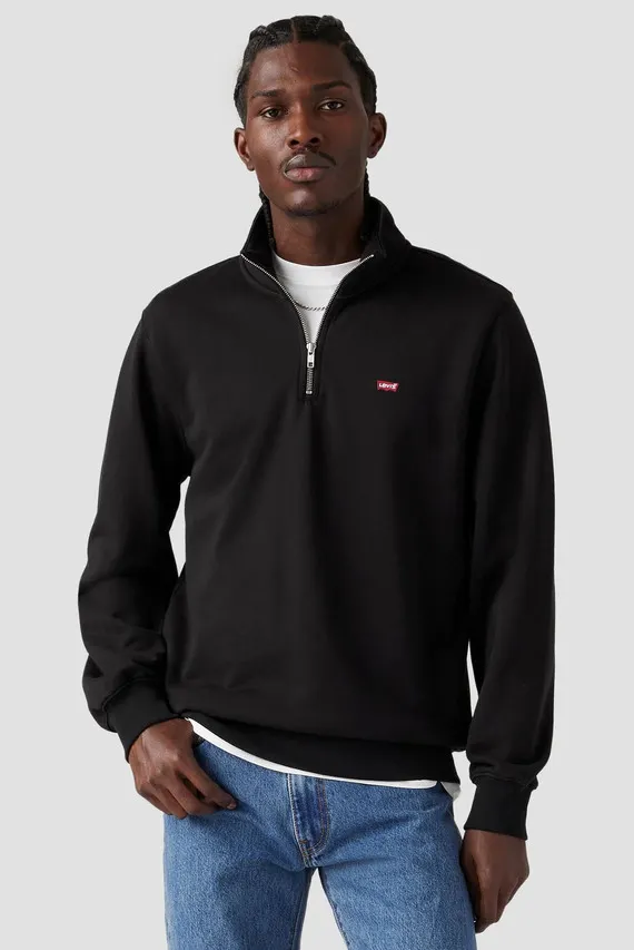 Мужская черная спортивная кофта Levi's