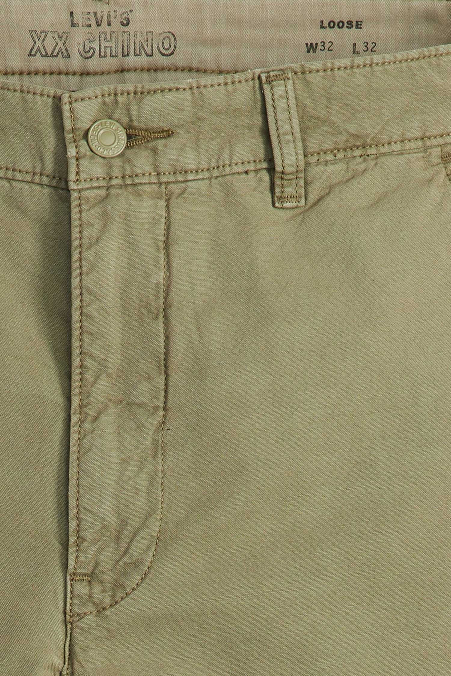 Мужские оливковые брюки 5