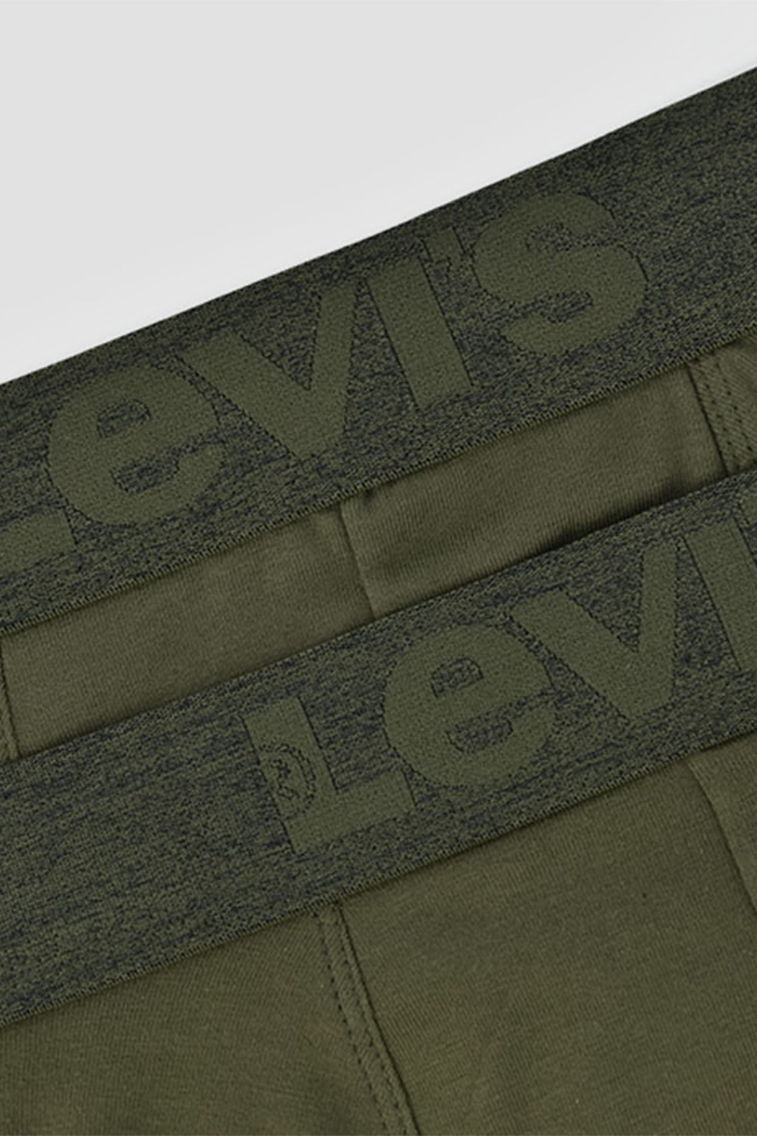 Мужские зеленые боксеры (2 шт) 4