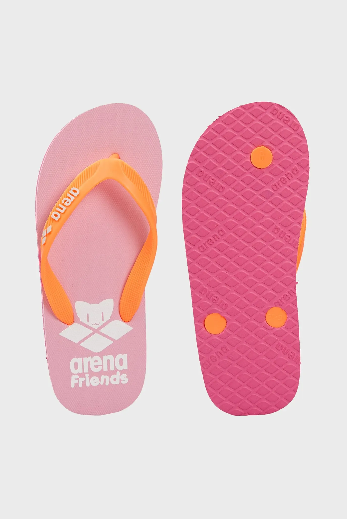 Детские оранжевые вьетнамки 4