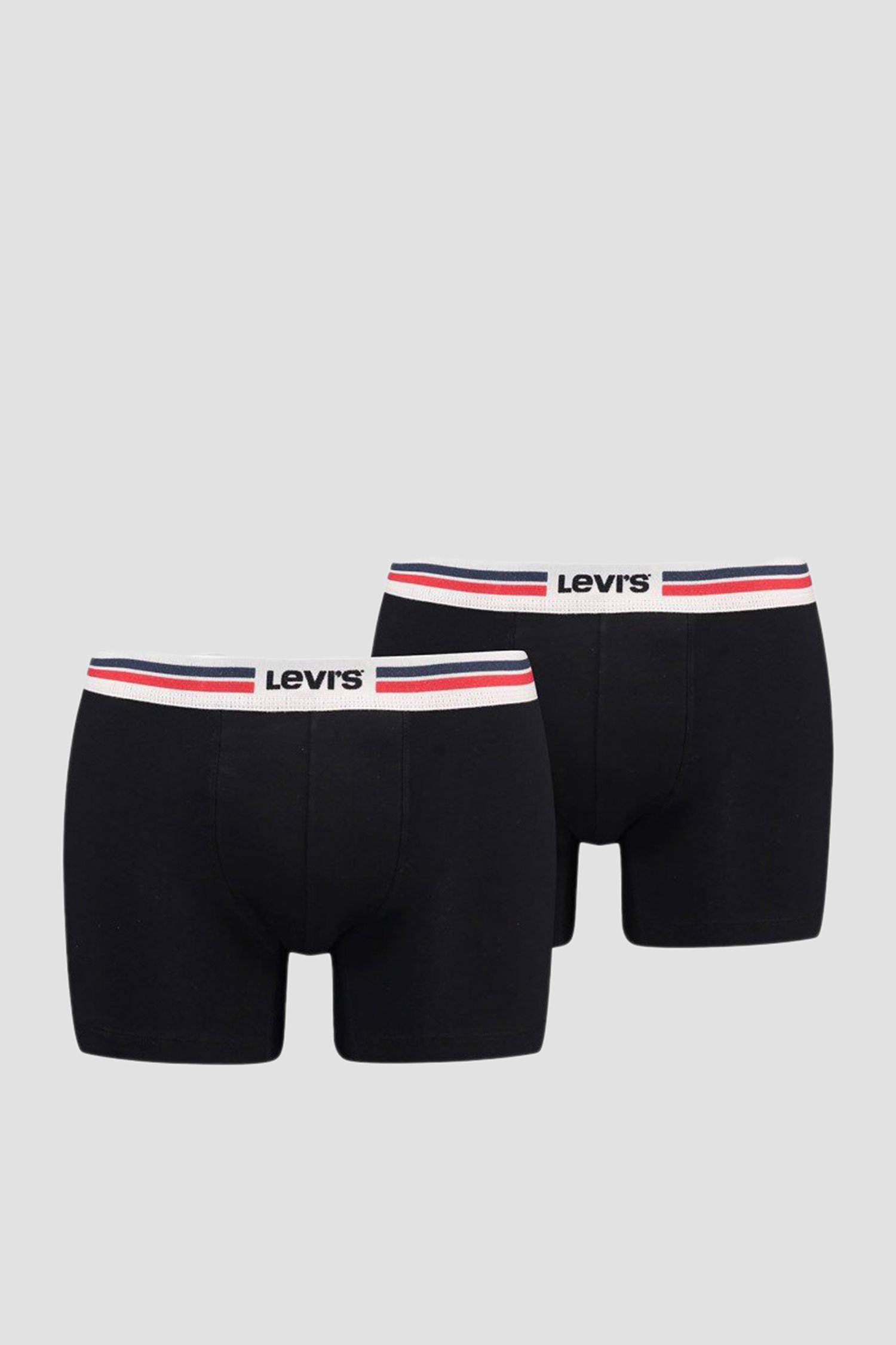 Мужские черные боксеры (2 шт) 1