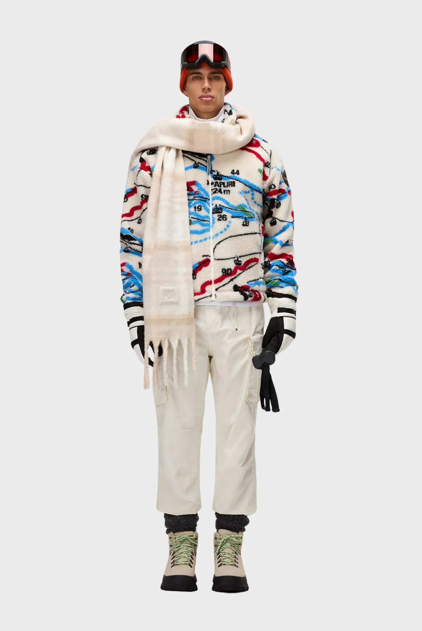 Мужская разноцветная толстовка 5