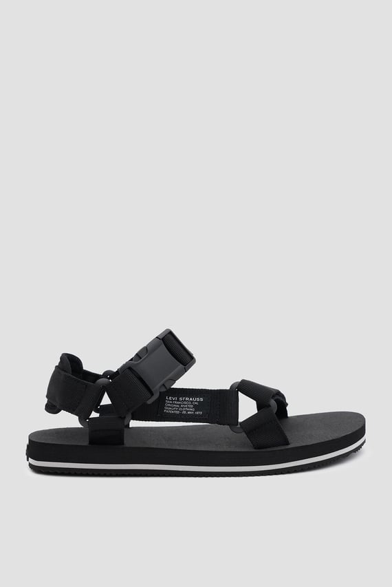 Мужские черные сандалии Levi's