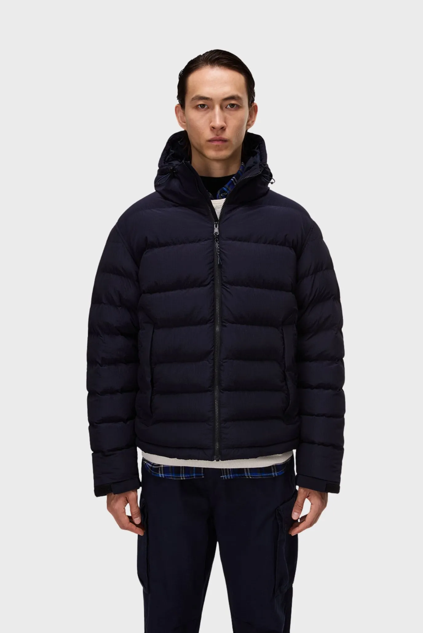 Мужская синяя куртка 1
