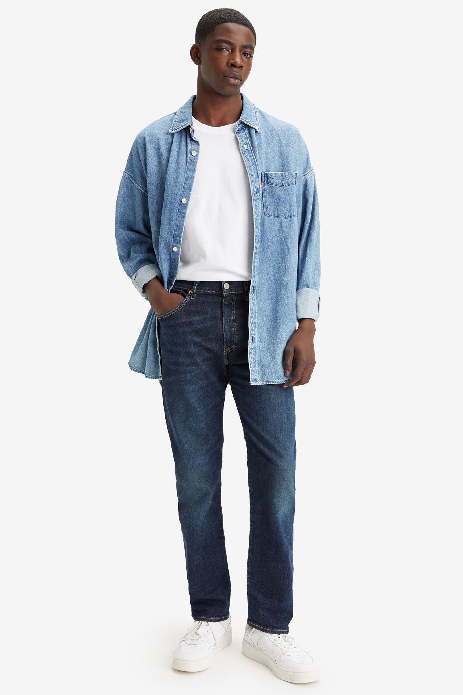 Мужские синие джинсы 502® Taper 6