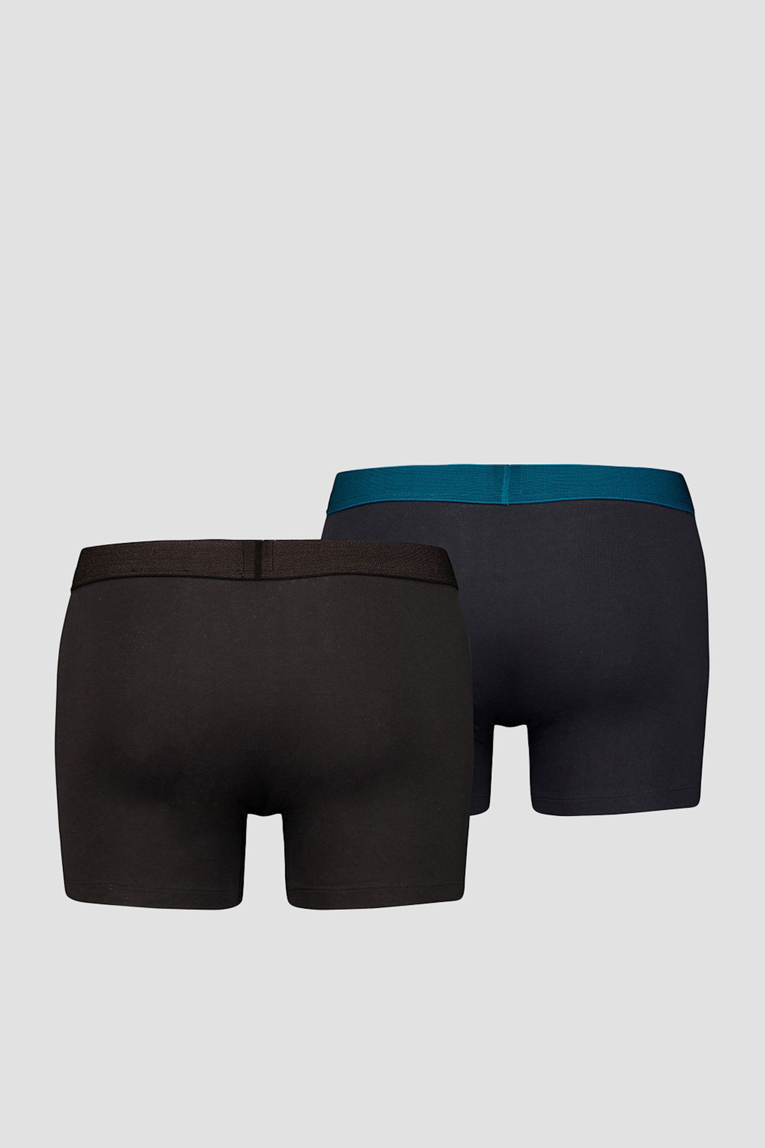 Мужские черные боксеры (2 шт) 2