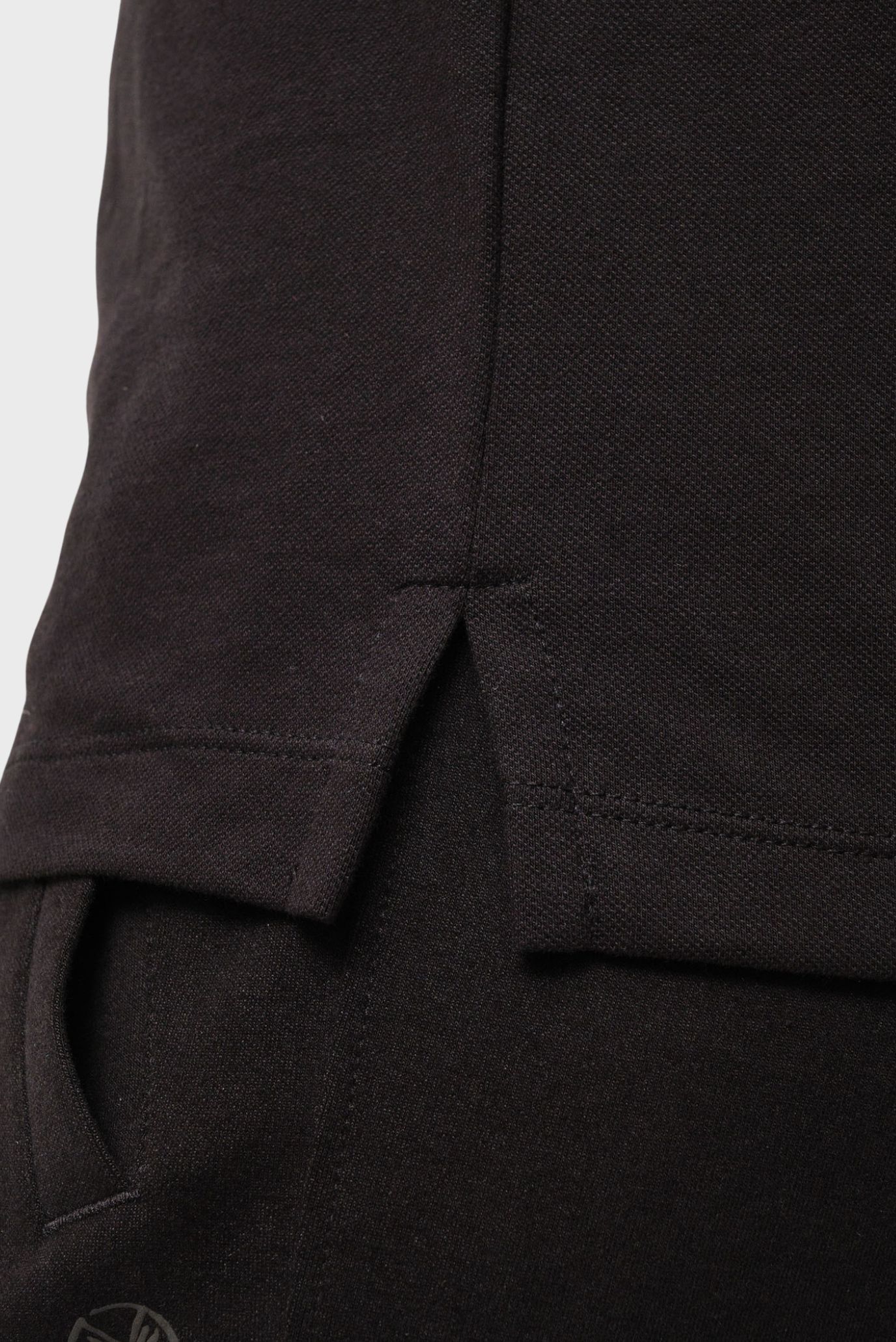 Мужское черное поло 7