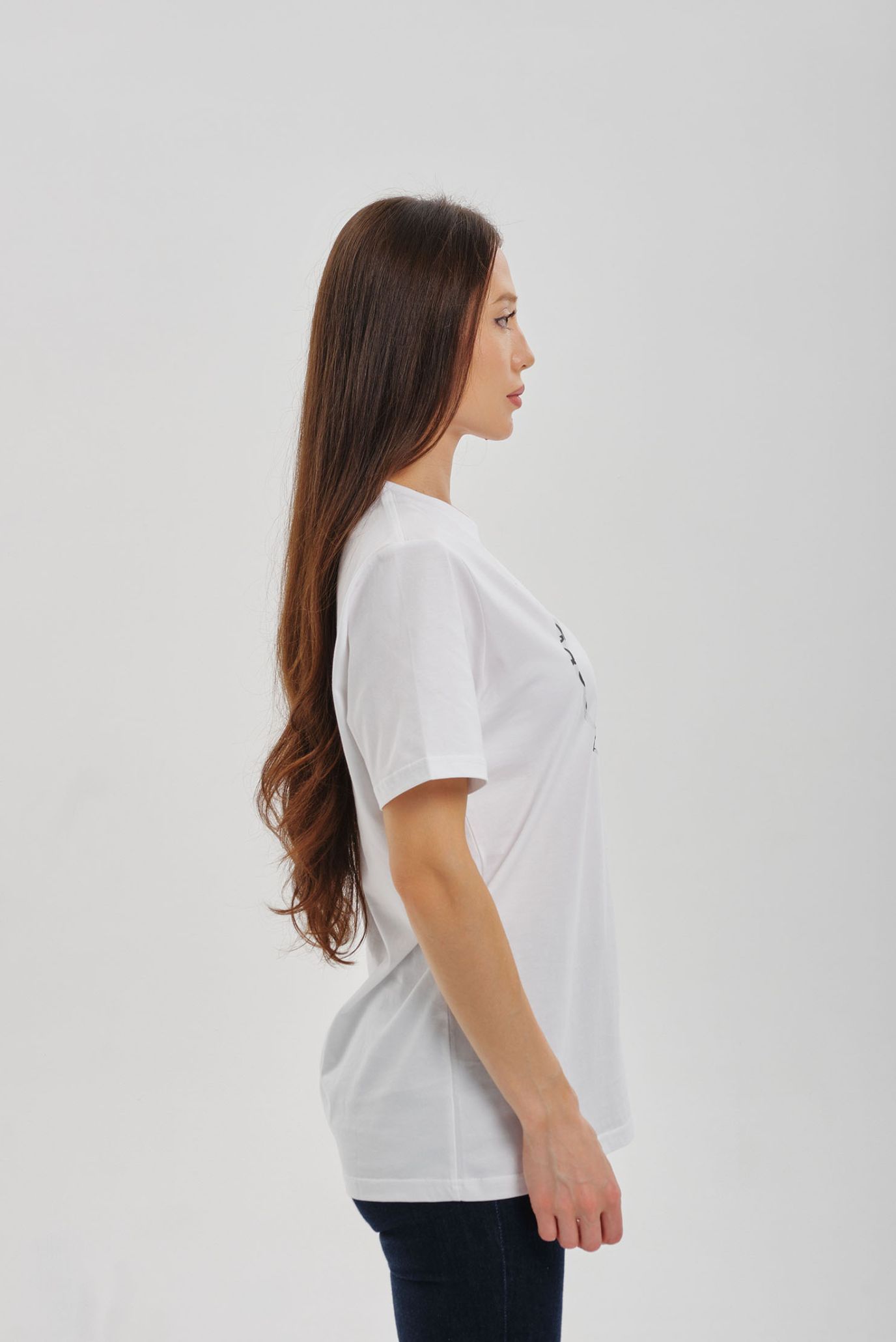 Белая футболка SHANYRAQ (Унисекс) 7