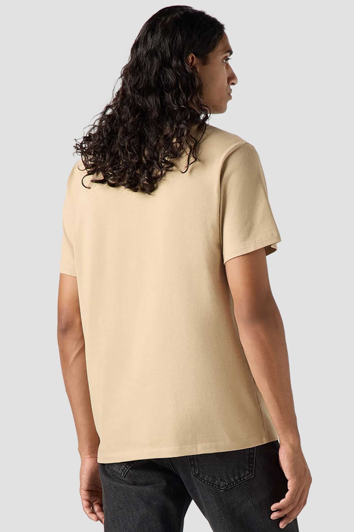 Мужская бежевая футболка Levi's Мужская бежевая футболка 2