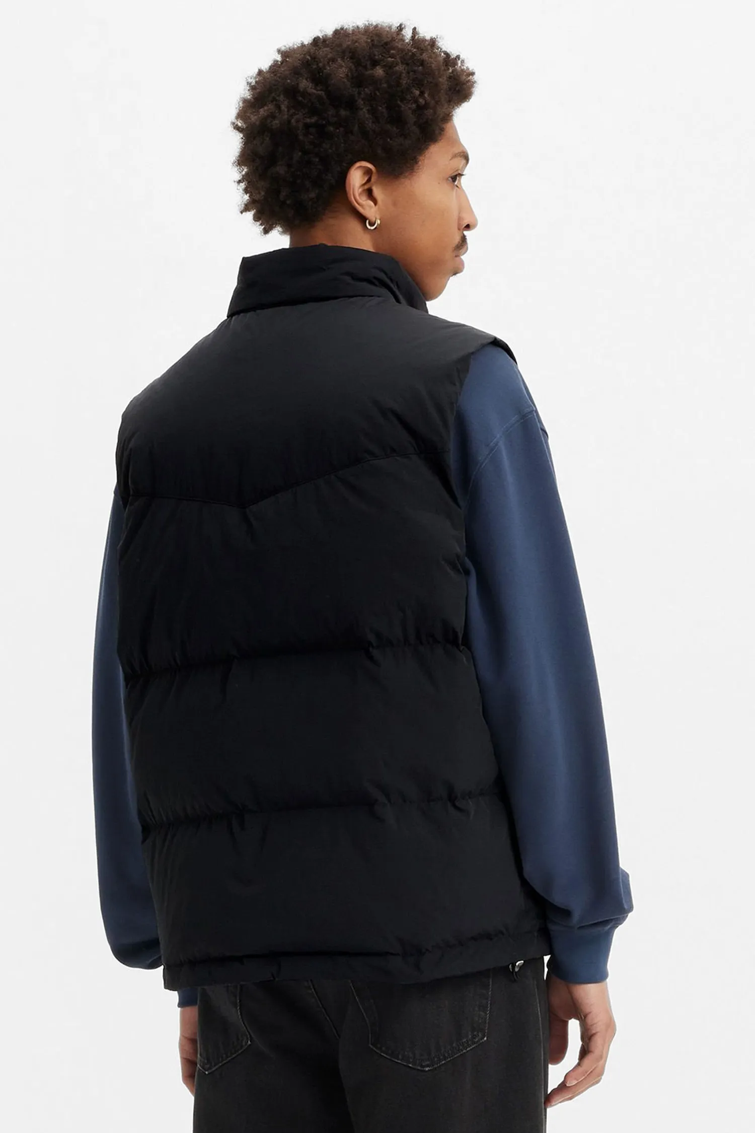 Мужской черный жилет 2