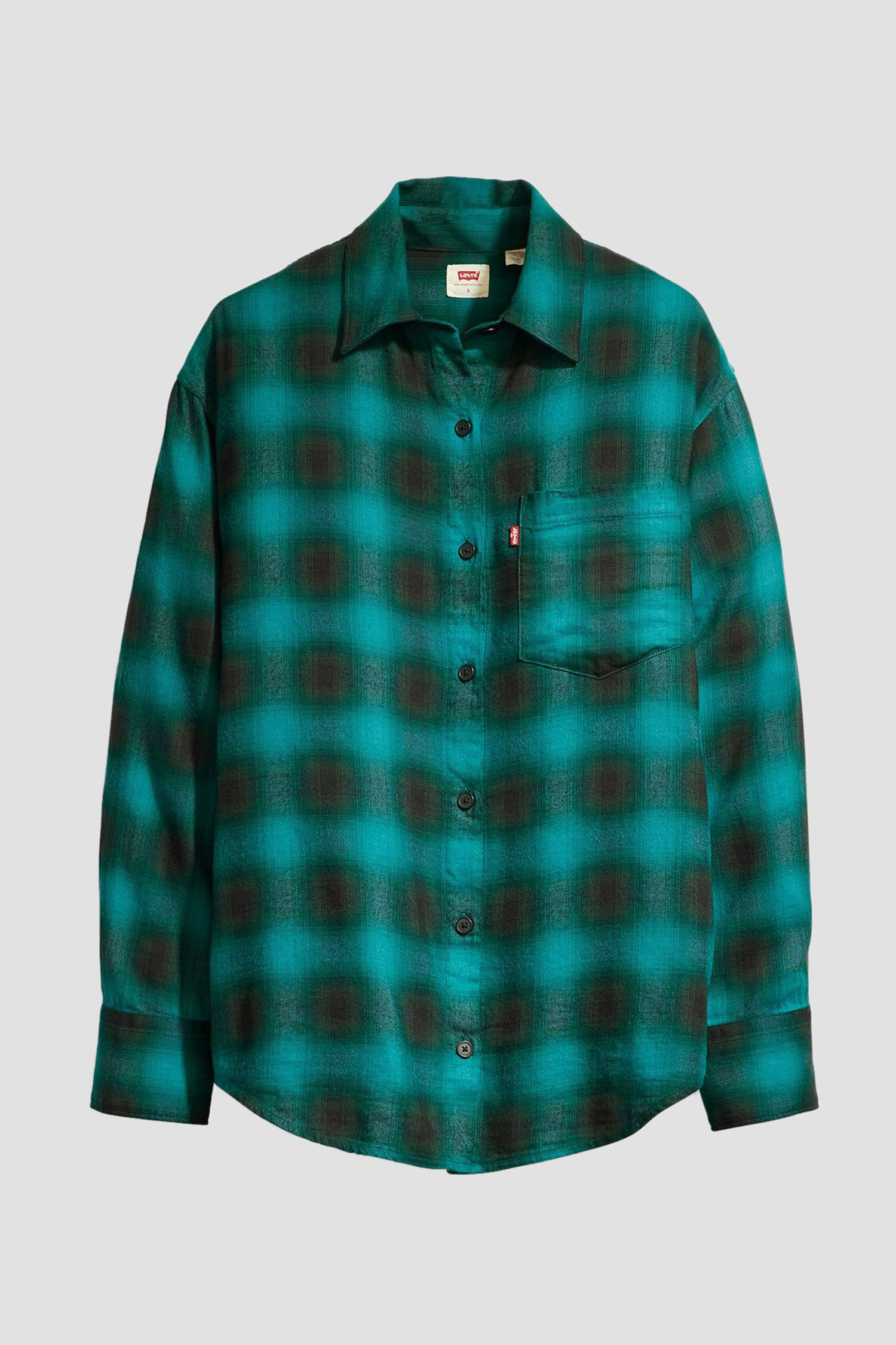 Женская рубашка в клетку 2