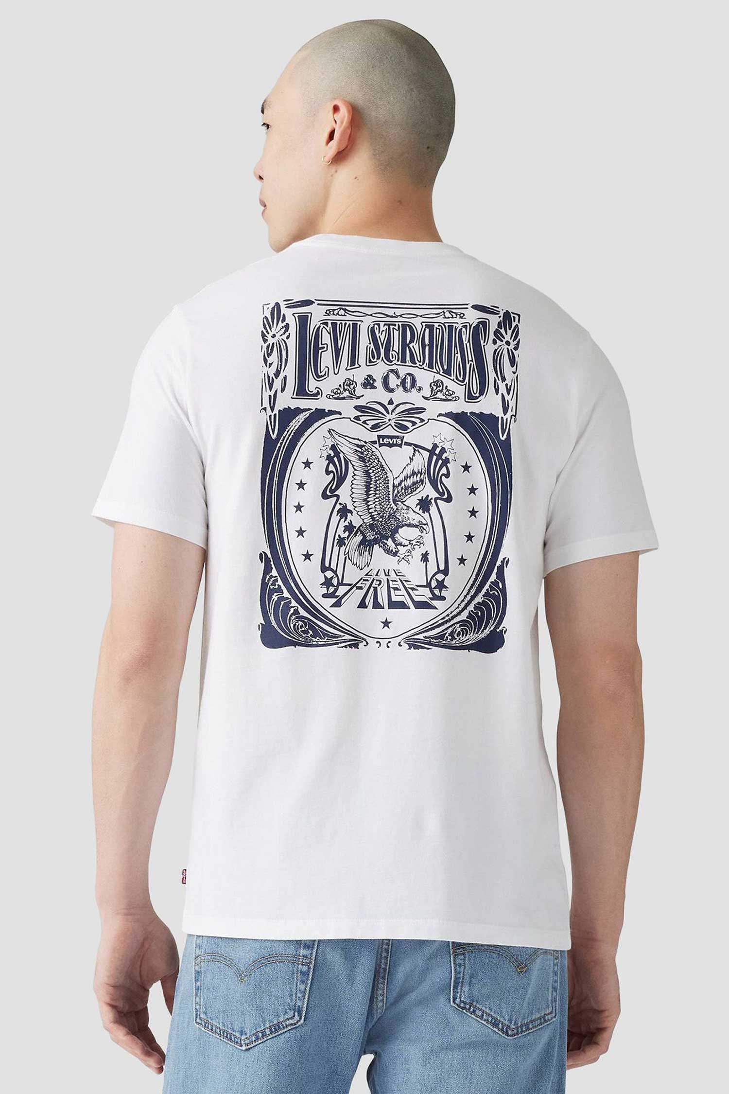 Мужская белая футболка 3