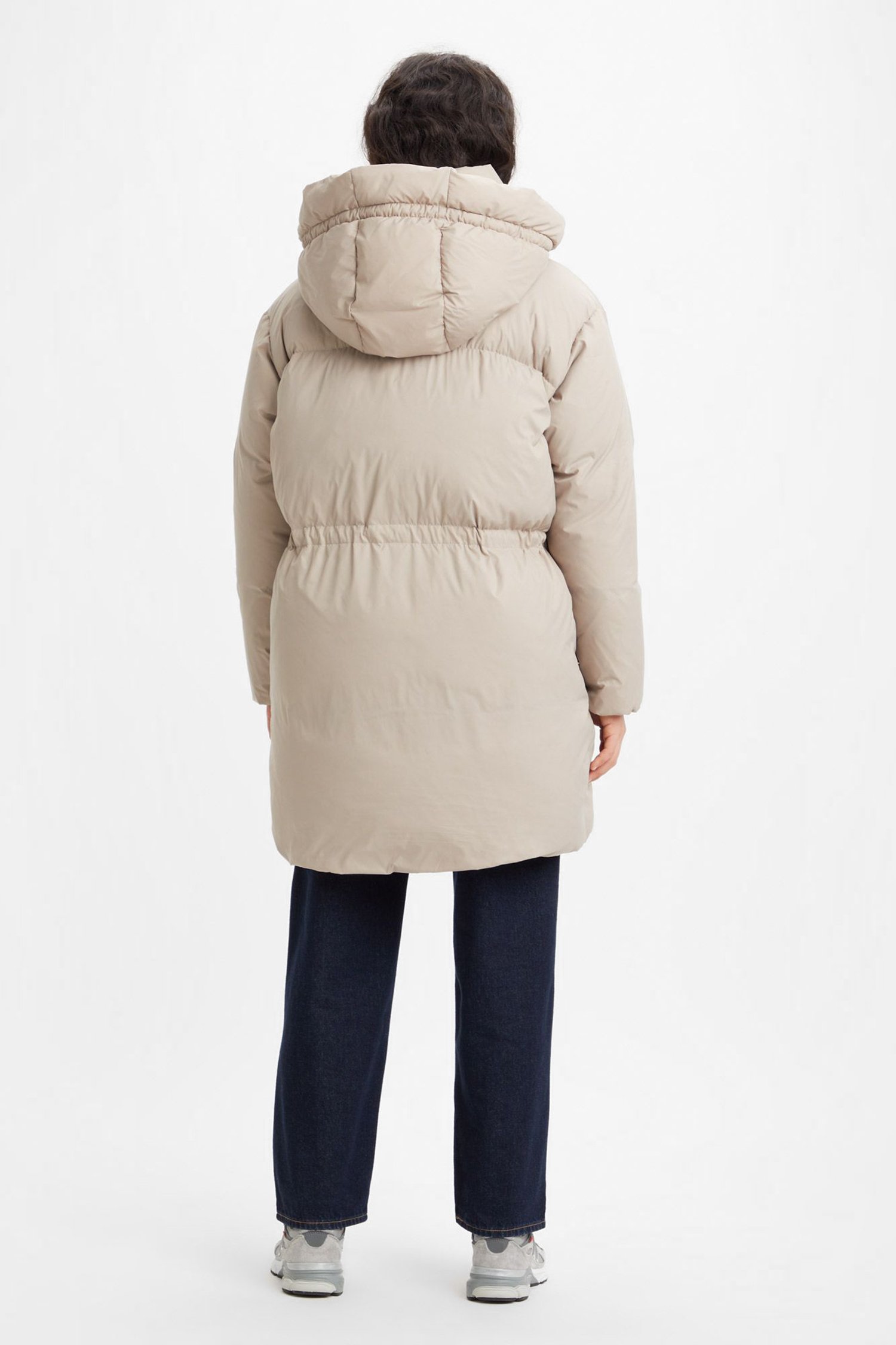 Женская бежевая куртка 2