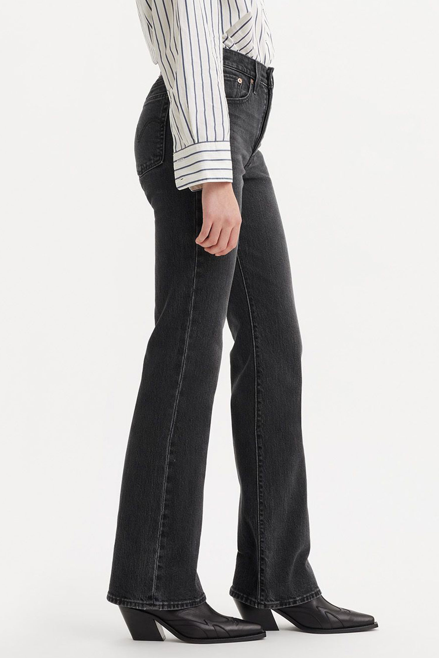 Женские черные джинсы Wedgie Bootcut 4