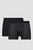 Мужские черны боксеры (2 шт)