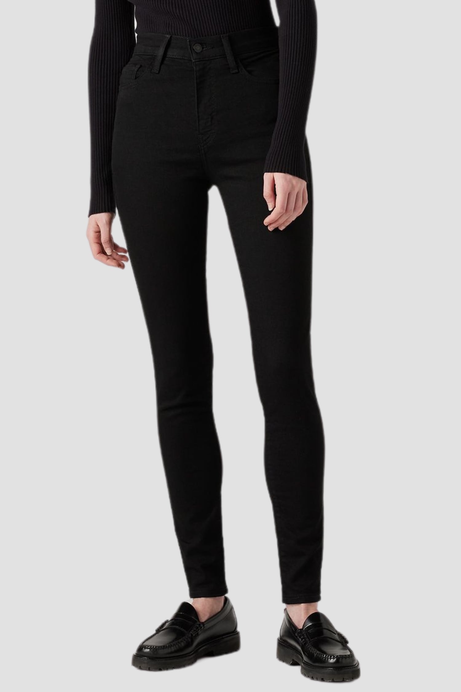 Женские черные джинсы 720® High Rise Super Skinny 1