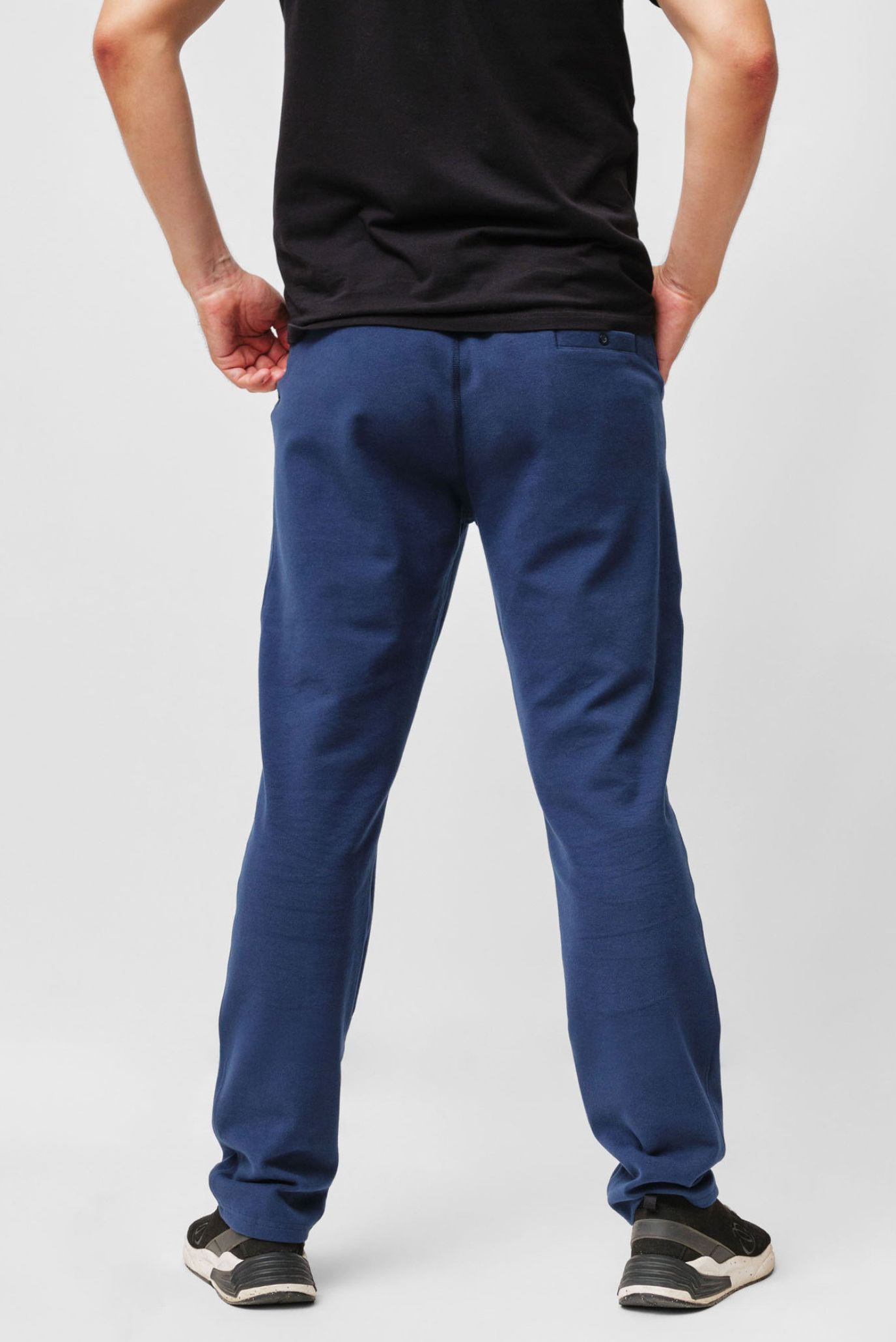 Мужские синие брюки 4