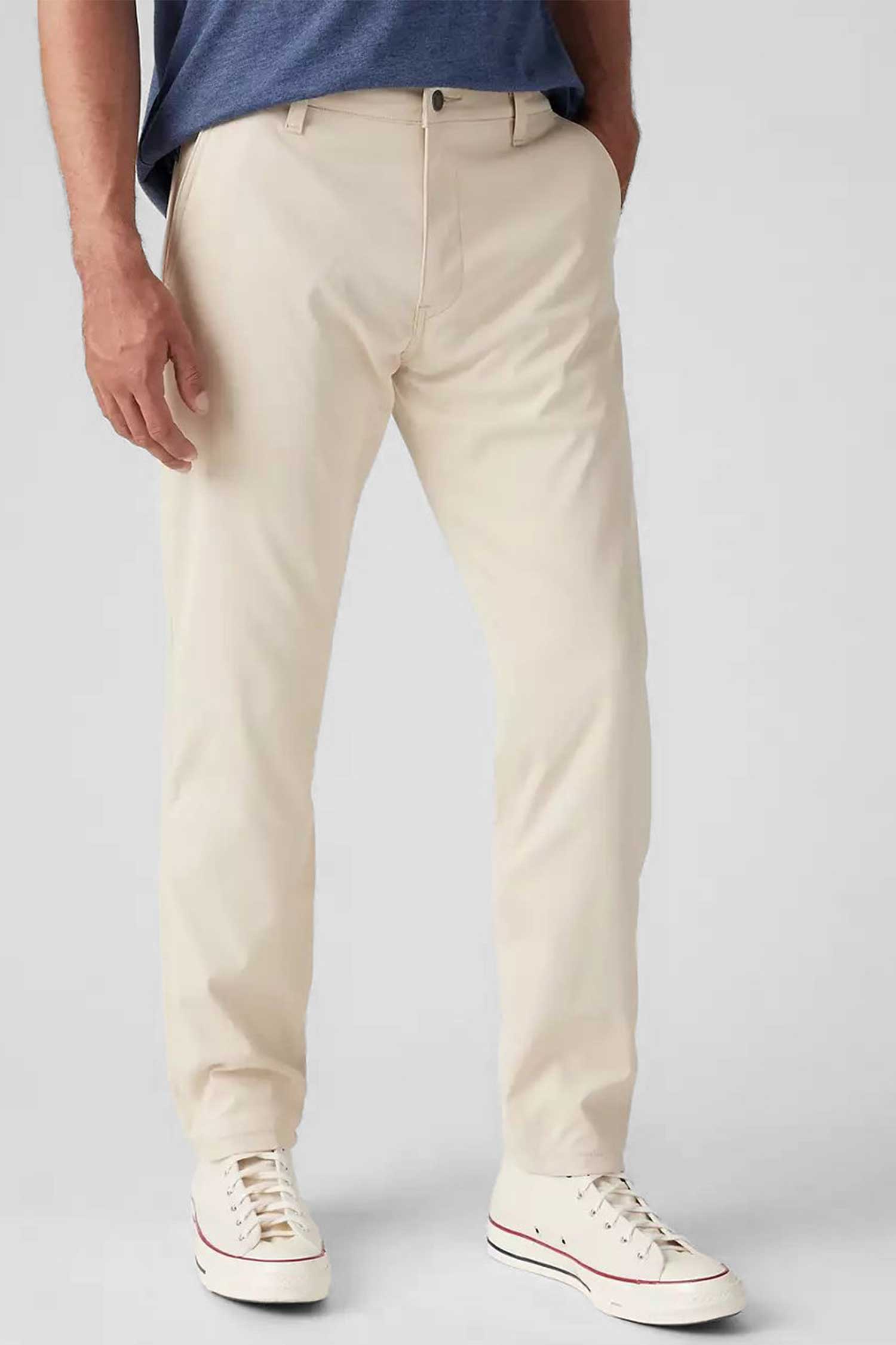 Мужские белые чиносы 1